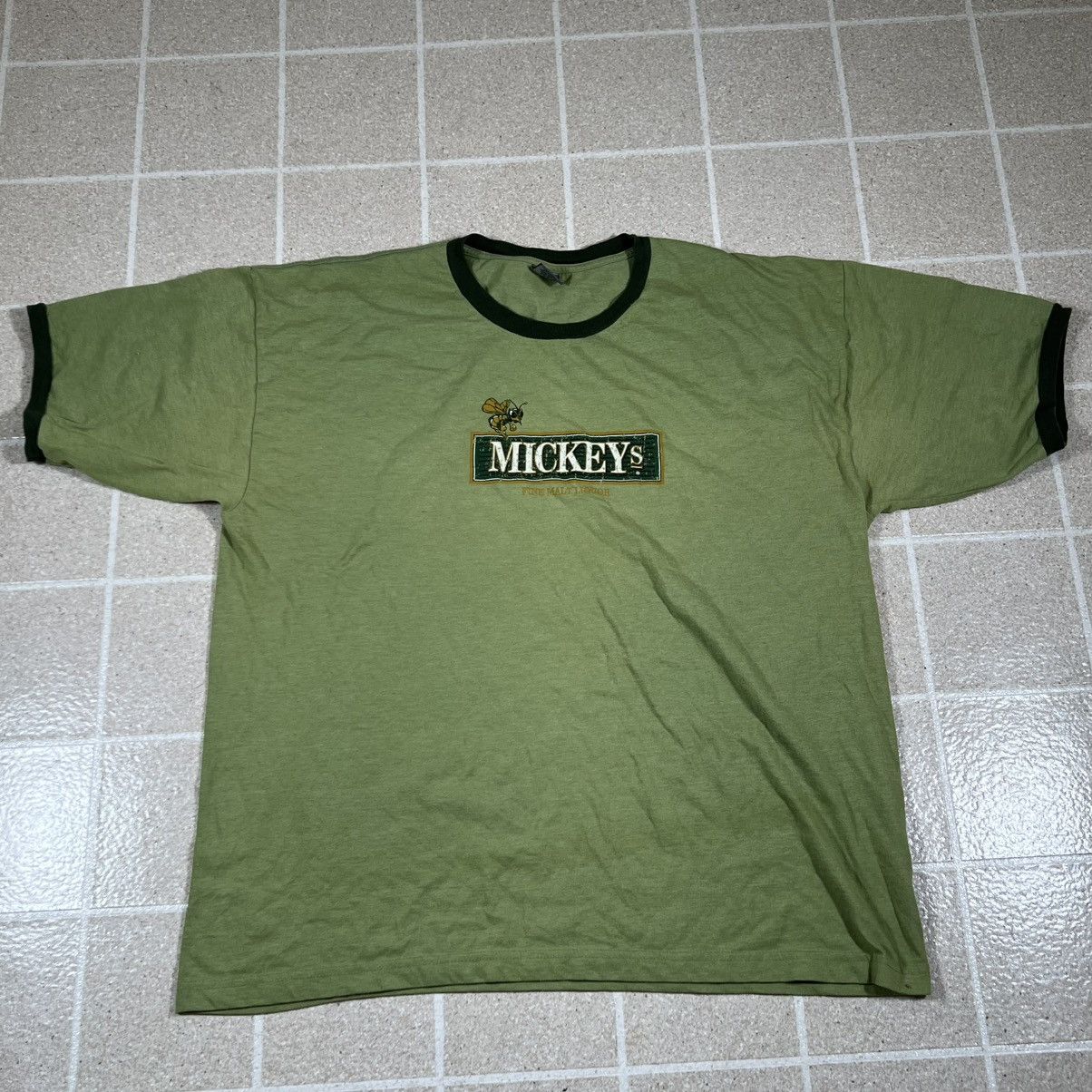 Other Vtg Mickey's Malt Liquor Ringer Shirt 2XL Alcohol Drinking Size US XXL / EU 58 / 5 - 1 Thumbnail