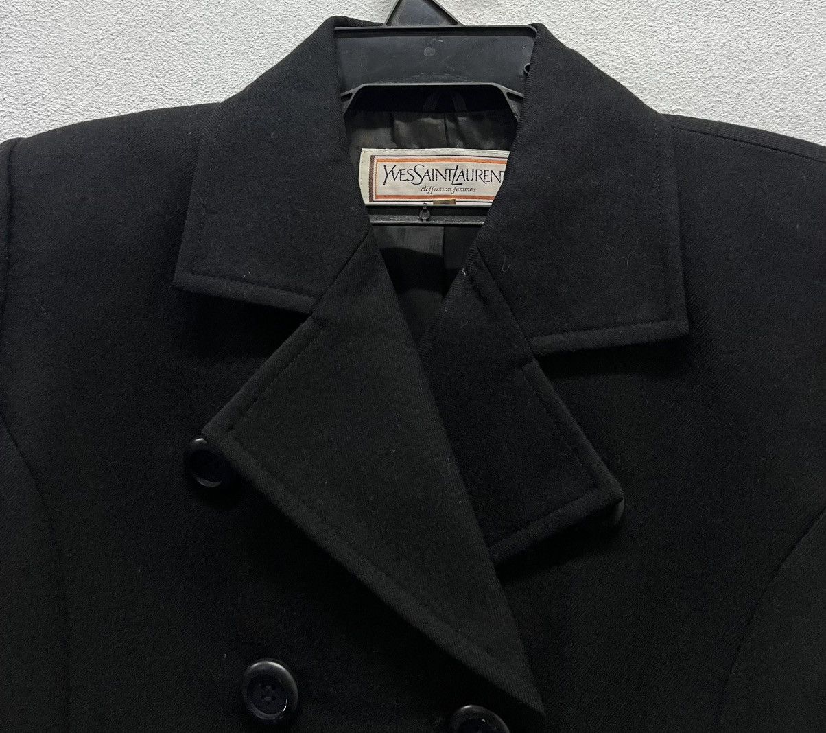 Vintage × Yves Saint Laurent VINTAGE YVES SAINT LAURENT DIFFUSION FEMMES JACKET COAT Size US M / EU 48-50 / 2 - 3 Thumbnail