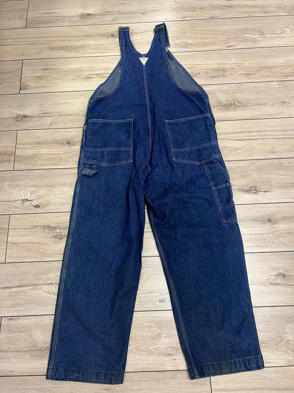 Oshkosh Vintage OshKosh Bgosh Denim Overalls 42x30 USA Union Vestbak Size US 42 / EU 58 - 3 Thumbnail