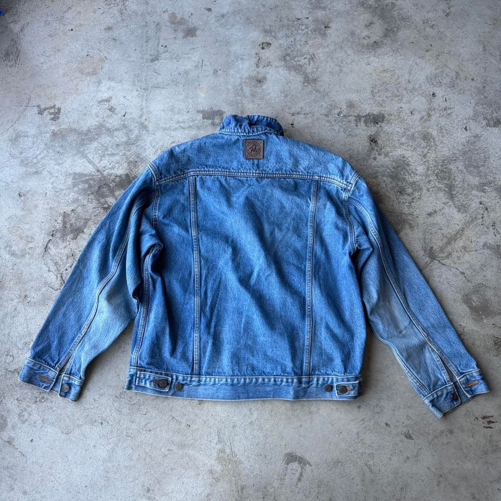 Marlboro Vintage 80s marlboro country store denim jean jacket Size US L / EU 52-54 / 3 - 4 Thumbnail