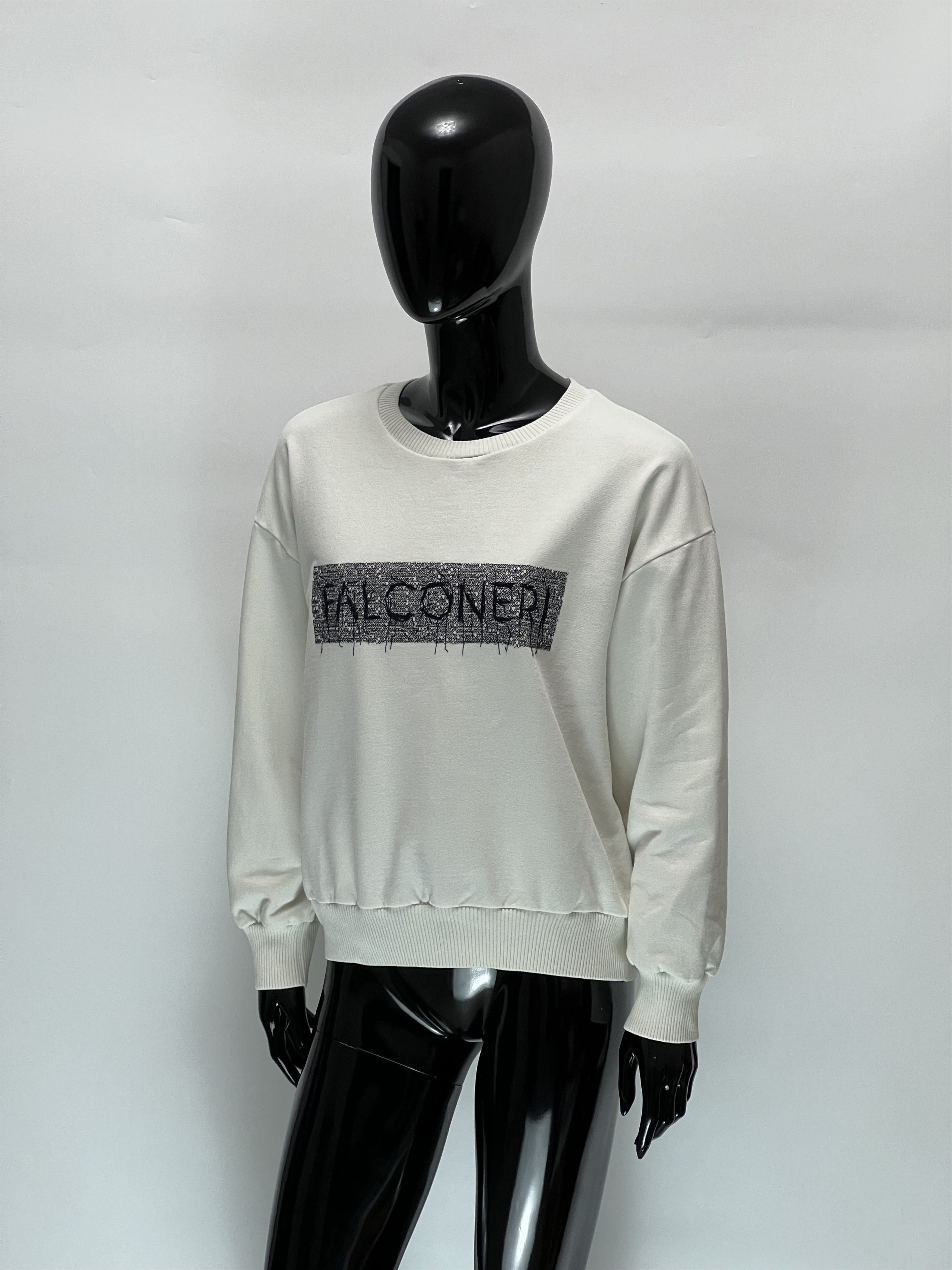 Other Falconeri Women’s Sweatshirt Big Logo Size XS/S Oversized Size S / US 4 / IT 40 - 1 Thumbnail