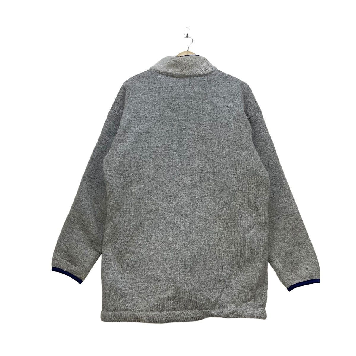 Adidas × Vintage Vintage Adidas Trefoil Shearling Jacket Size US M / EU 48-50 / 2 - 2 Thumbnail