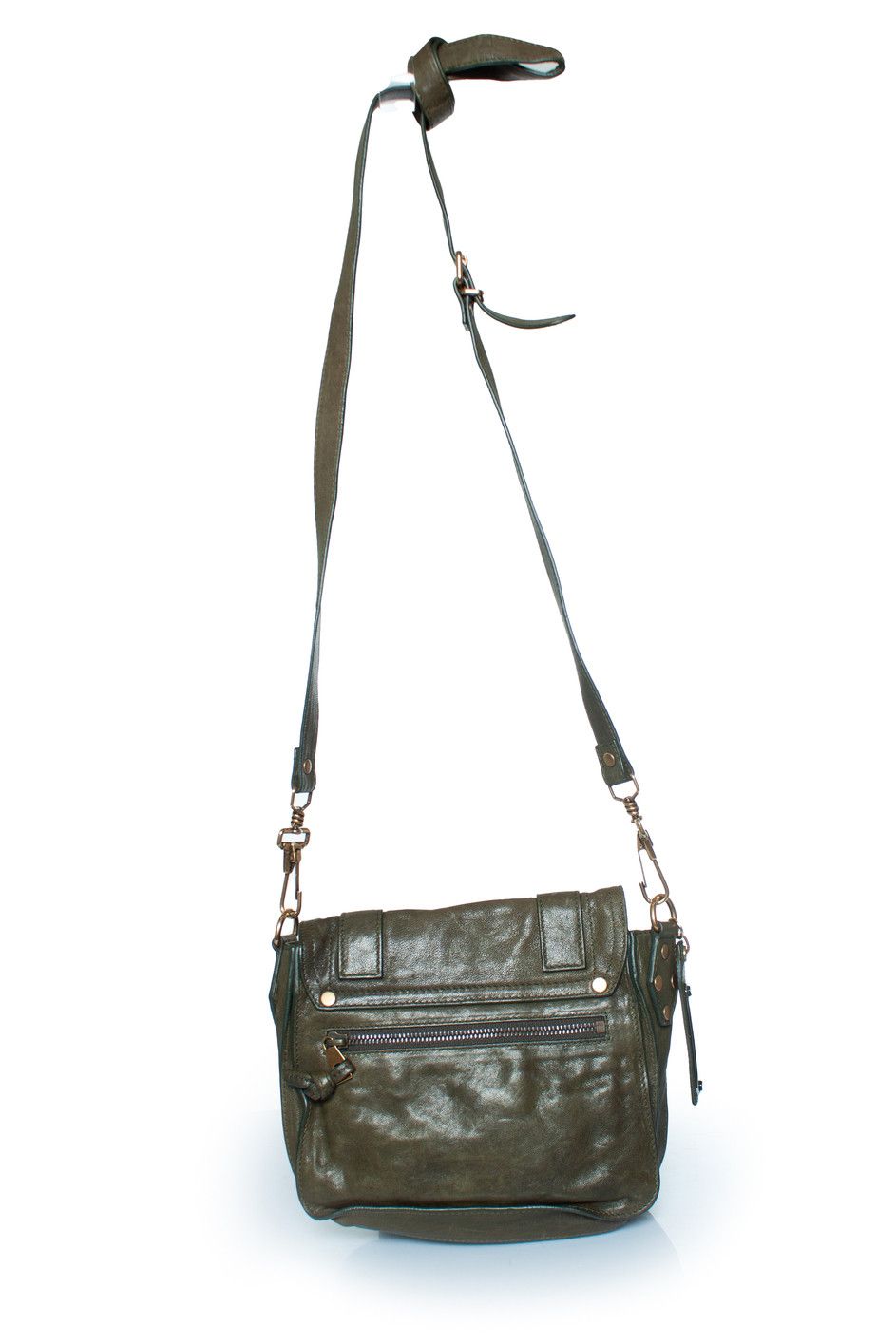 Proenza Schouler Proenza Schouler, PS1 knot mini bag in green Size ONE SIZE - 3 Thumbnail