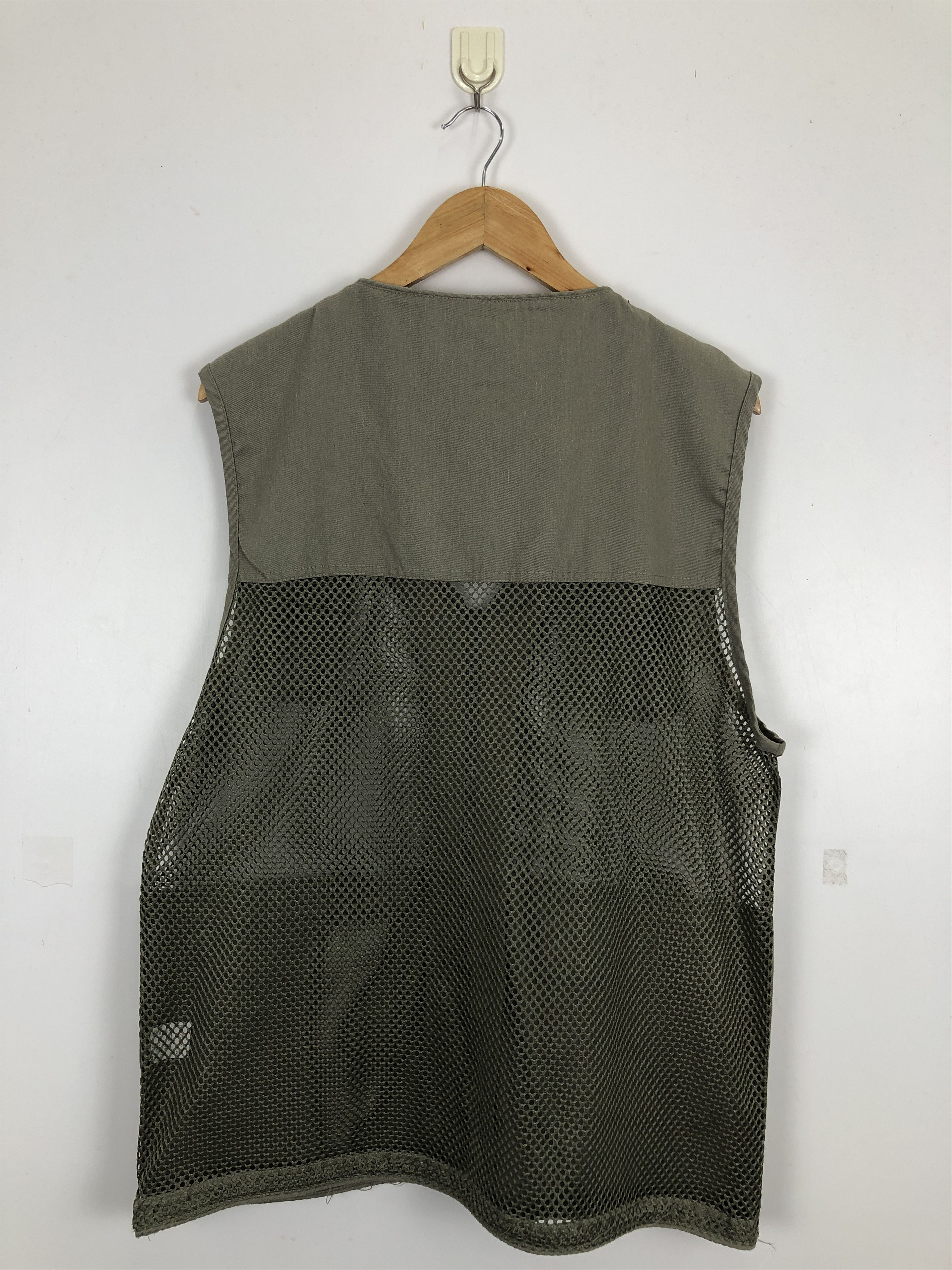 Japanese Brand Vintage Japanese Brand Multi Pocket Tactical Vest J1691 Size US XL / EU 56 / 4 - 3 Thumbnail
