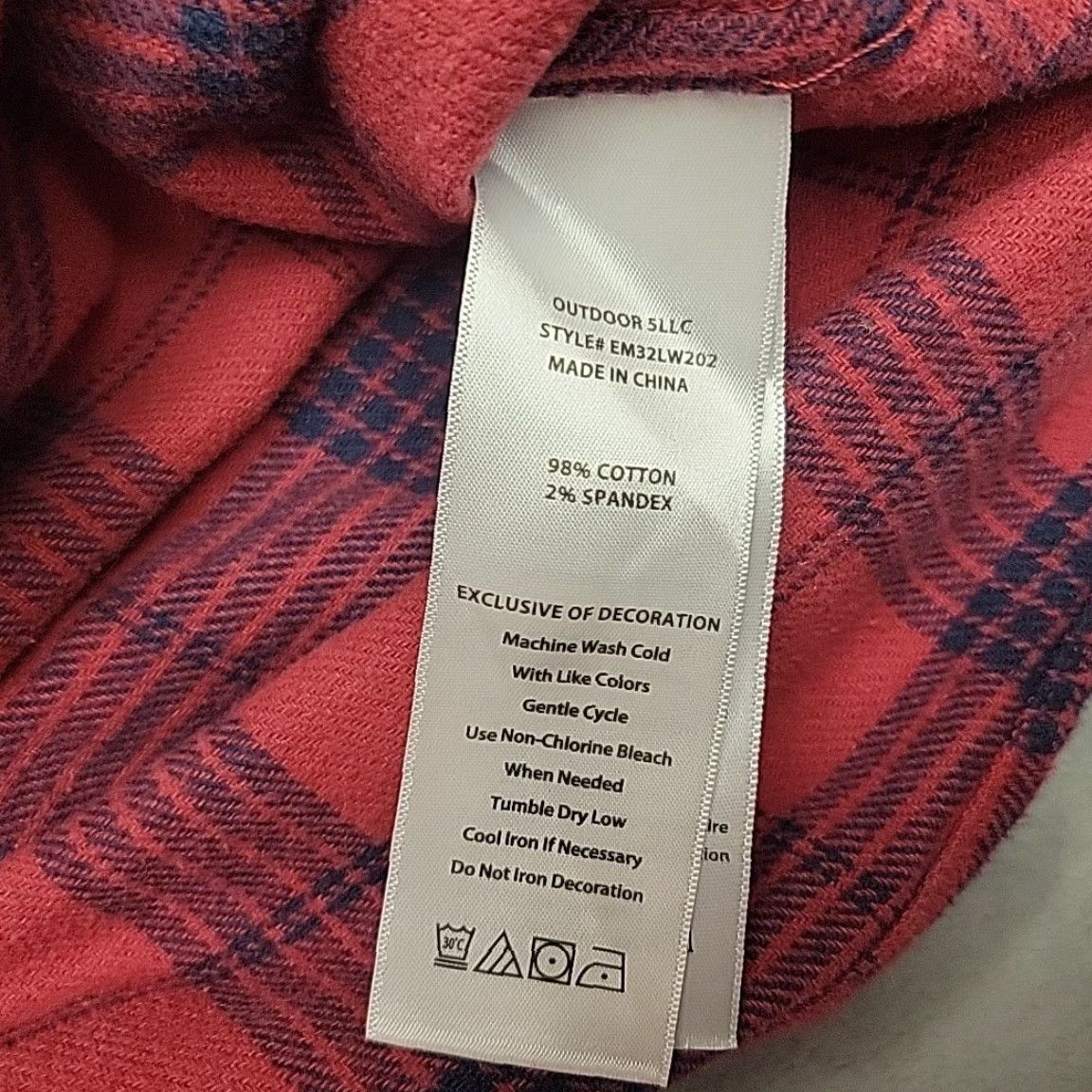 Eddie Bauer Eddie Bauer Flannel Shirt Mens XL Red Plaid Outdoors Classic Hunt Fish Button-Up Pocketed Collar-Down Casual Mens Size US XL / EU 56 / 4 - 5 Thumbnail