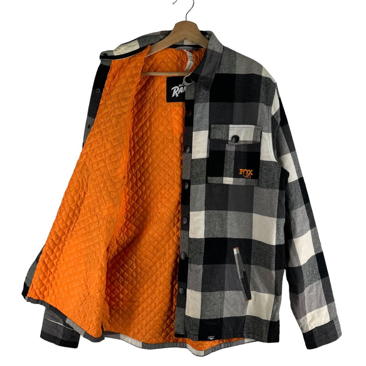 Fox Racing 🔥Chore Jacket Tartan Design Fox Racing Worker Wear Size US L / EU 52-54 / 3 - 9 Thumbnail