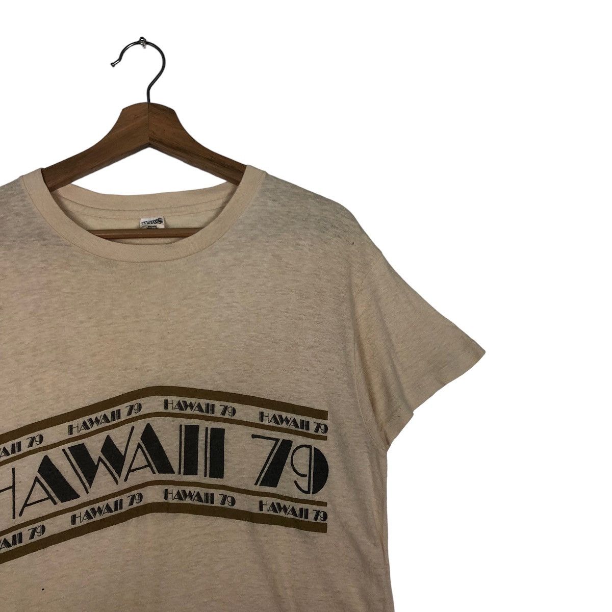 🔥Vintage 1979 Hawaii Big Logo KAIN KELAMBU KAKLOS