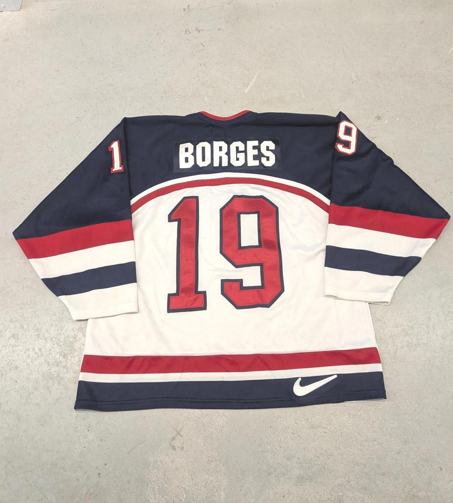 Nike Vintage Nike Michigan Saginaw Spirit OHL Borges 19 Jersey Size US L / EU 52-54 / 3 - 2 Thumbnail