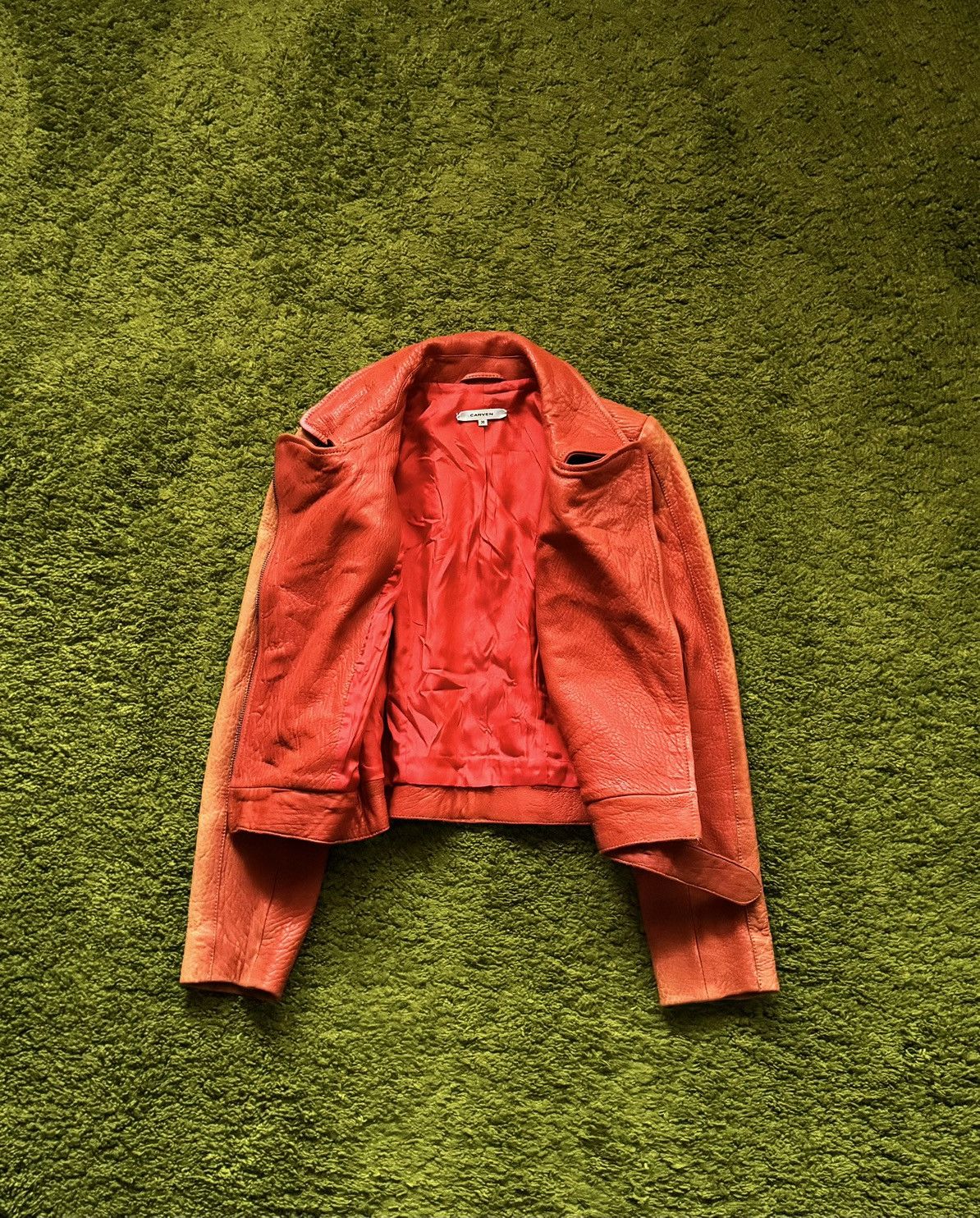 Carven Carven leather biker jacket Size XS / US 0-2 / IT 36-38 - 4 Thumbnail