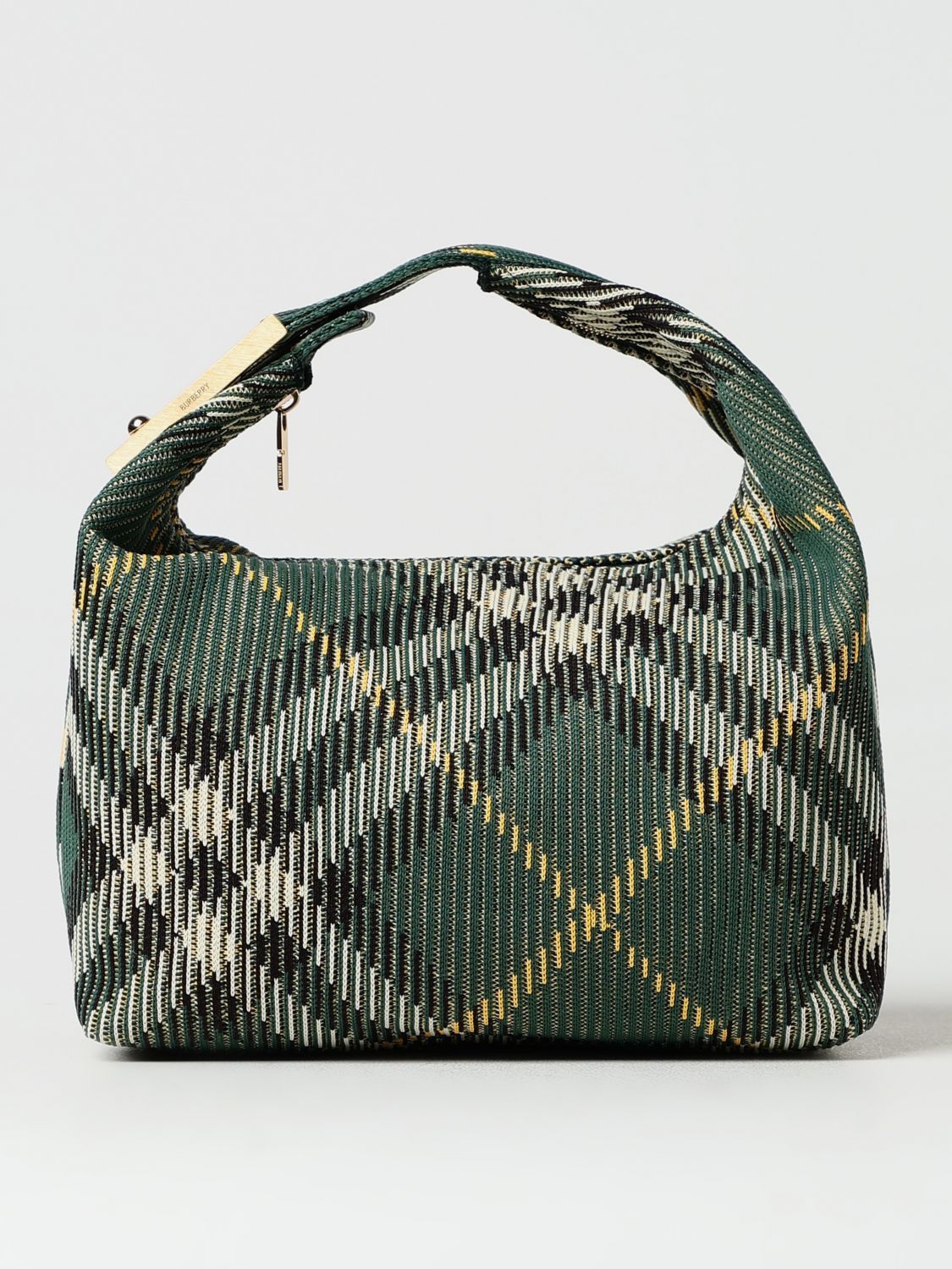 image of Burberry Handbag Woman Green, Women's