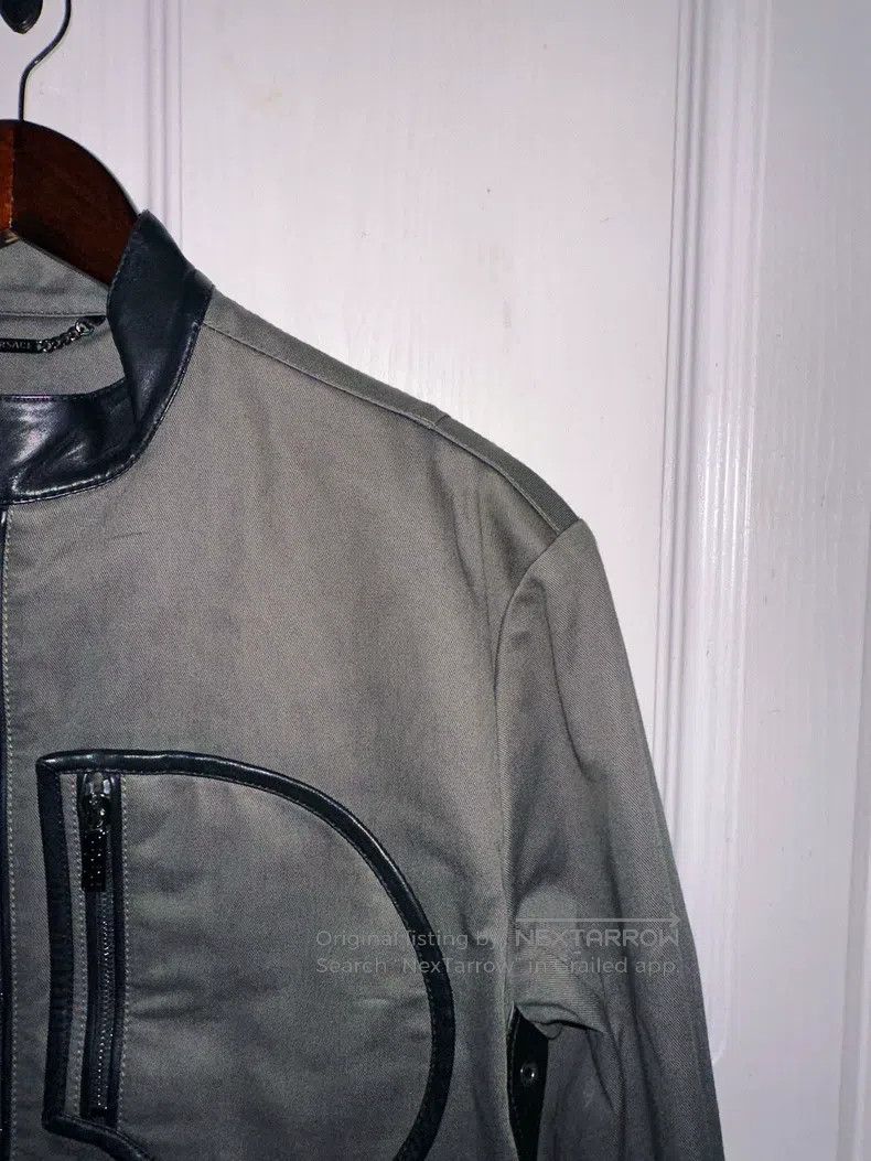Versace Versace Soft leather panelled leather jacket Size US S / EU 44-46 / 1 - 3 Thumbnail