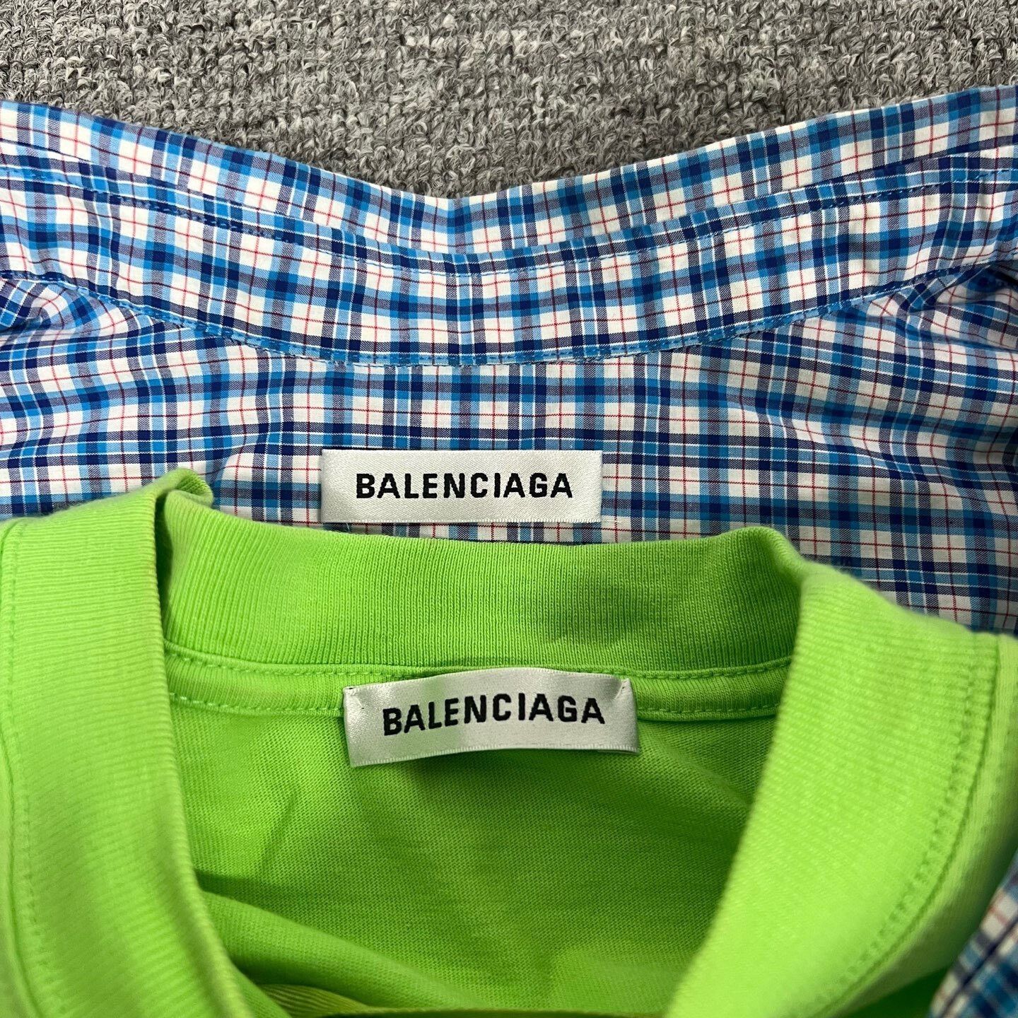 Balenciaga balenciaga embroidered logo short sleeve shirt Size US L / EU 52-54 / 3 - 5 Thumbnail