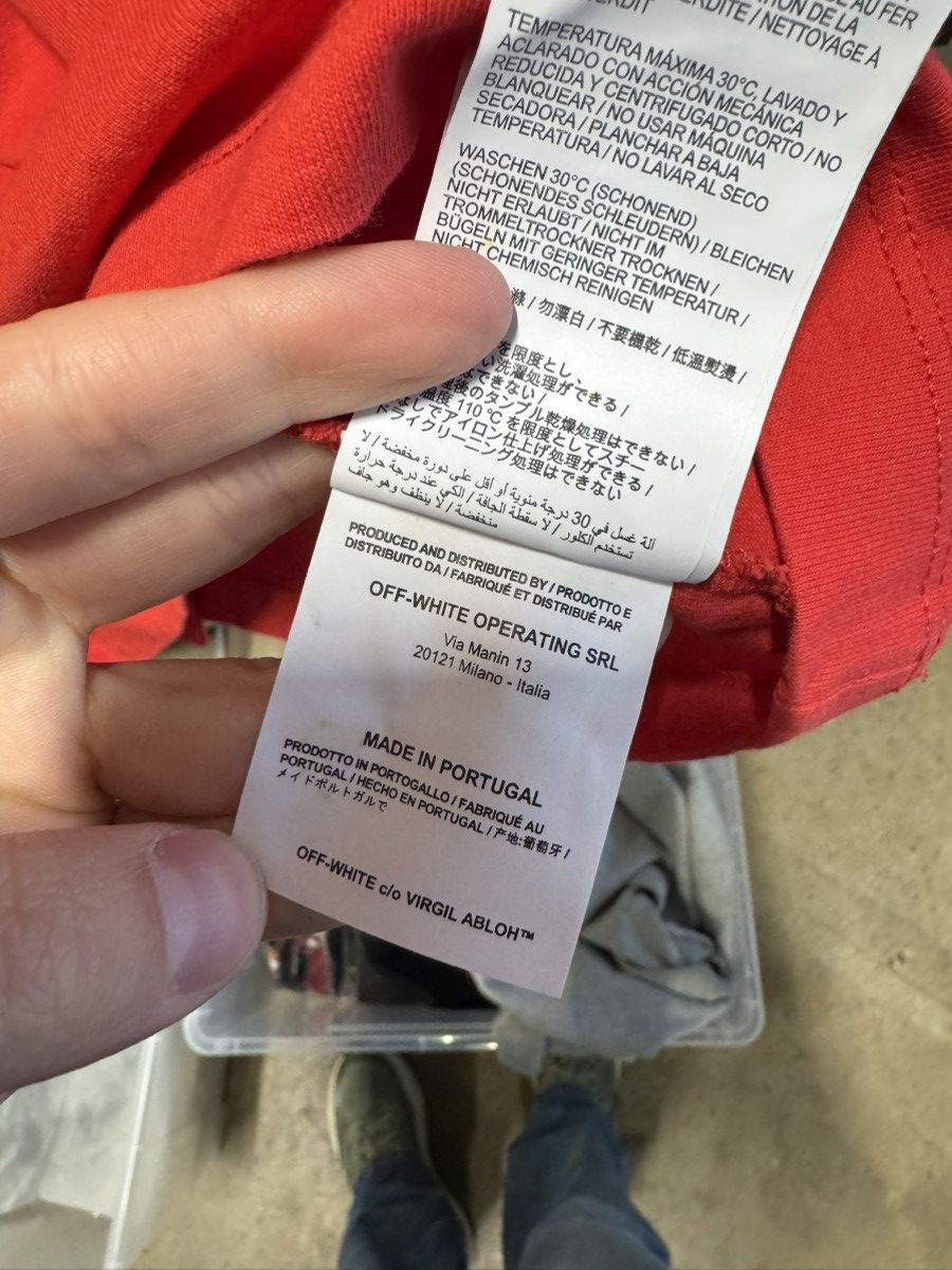 Off-White Off-White Mona Lisa Long Sleeve T-Shirt NEW 500$ Size US XS / EU 42 / 0 - 5 Thumbnail