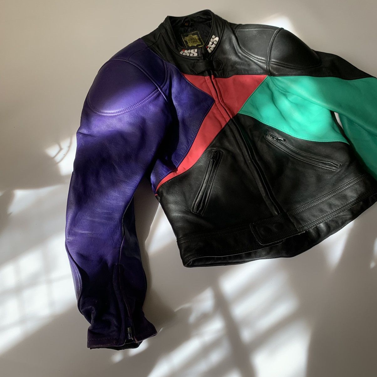 Vintage Vintage IXS Moto Racing Leather Jacket Size US S / EU 44-46 / 1 - 3 Thumbnail