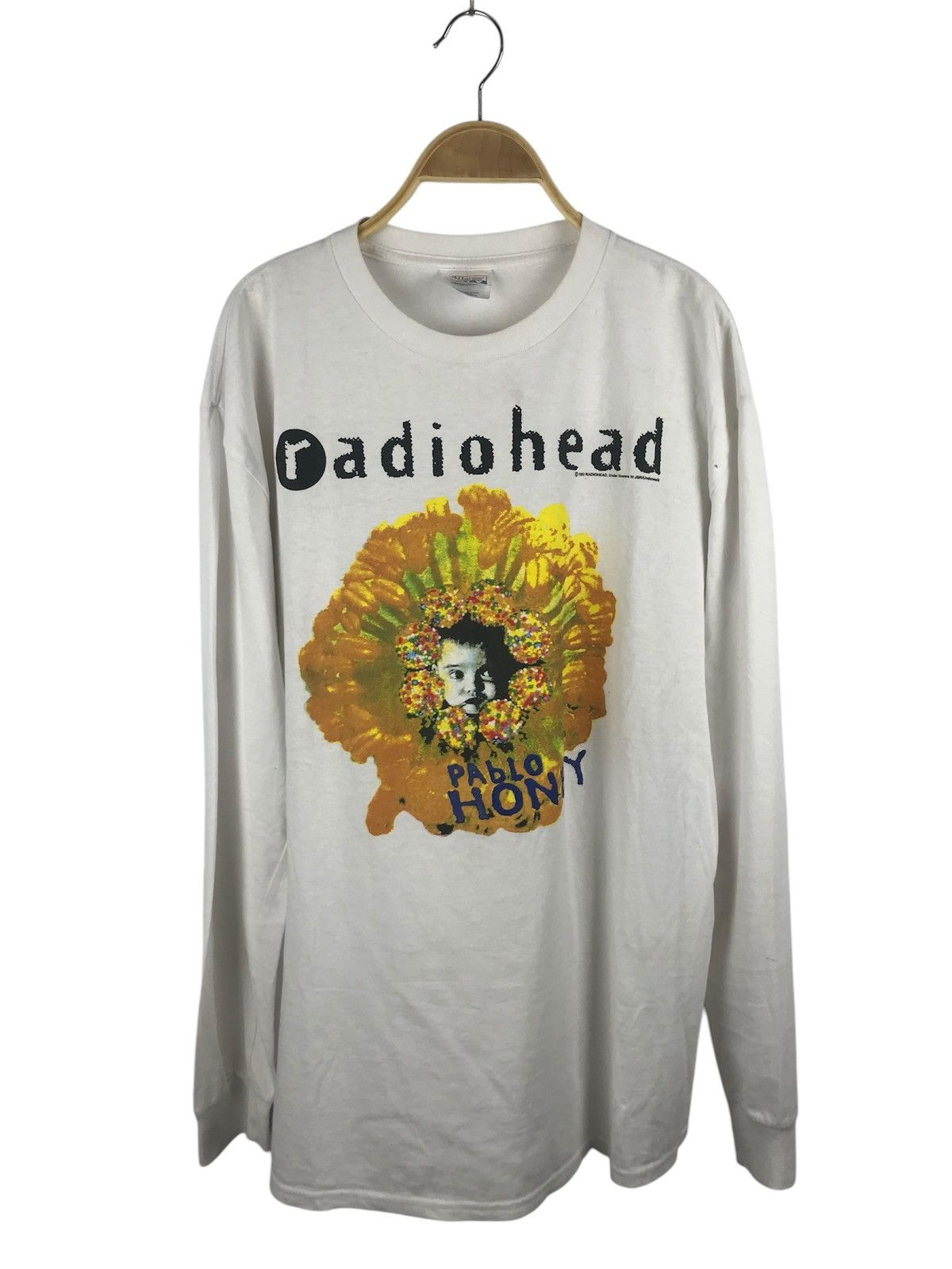 Band Tees × Vintage Radiohead Pablo Honey Album Size US L / EU 52-54 / 3 - 1 Thumbnail
