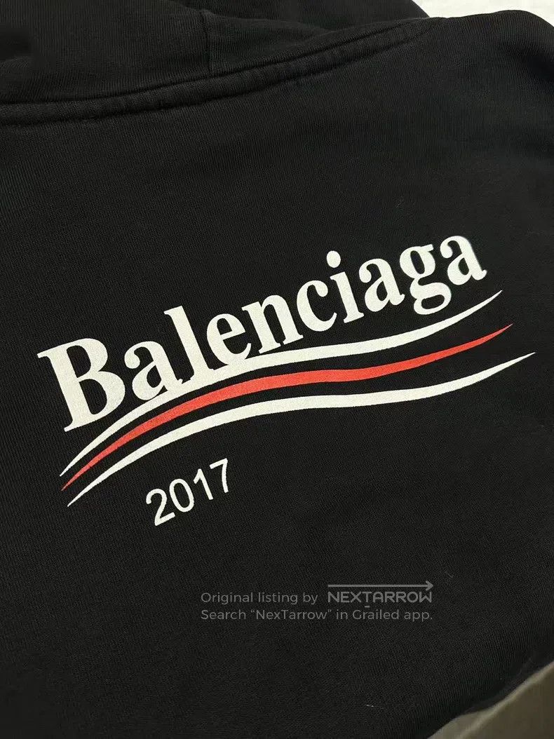 Balenciaga Balenciaga Cola Printed Hooded Sweatshirt Size US L / EU 52-54 / 3 - 6 Thumbnail
