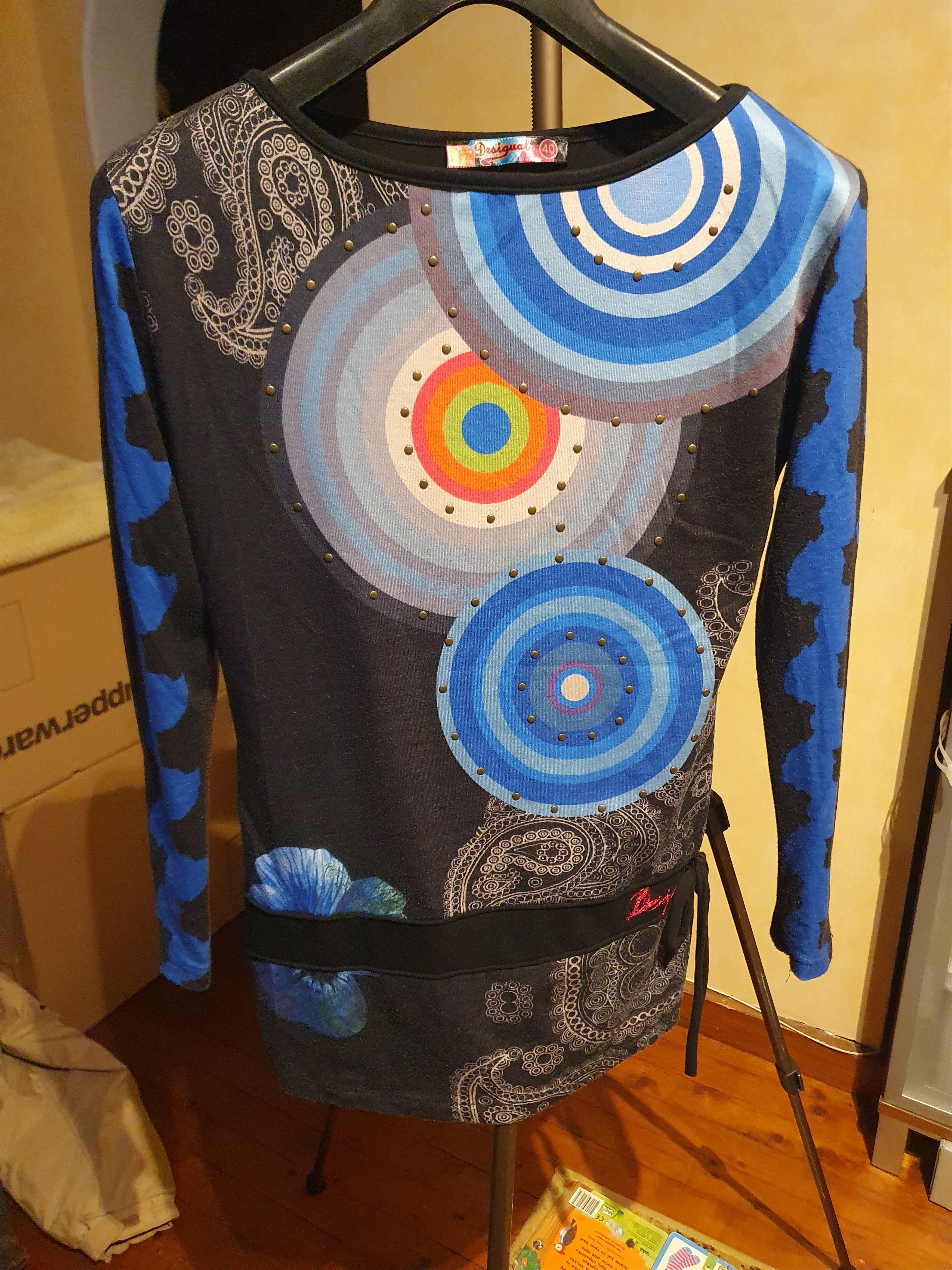 Desigual Desiqual Long Sleeve Top Vintage Y2K sz 40 Size S / US 4 / IT 40 - 1 Thumbnail