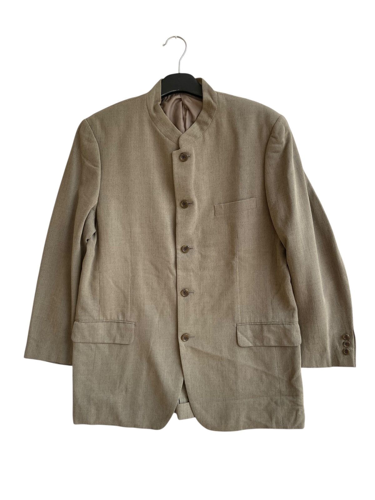 Issey Miyake Vintage Issey Miyake Mandarin Colar Jacket Size US L / EU 52-54 / 3 - 1 Thumbnail