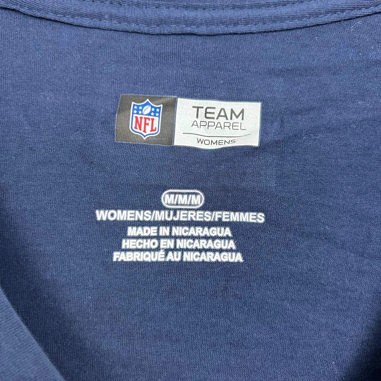 Other Tennessee Titans Shirt Women Blue Sleeve V-Neck New M Size M / US 6-8 / IT 42-44 - 5 Thumbnail