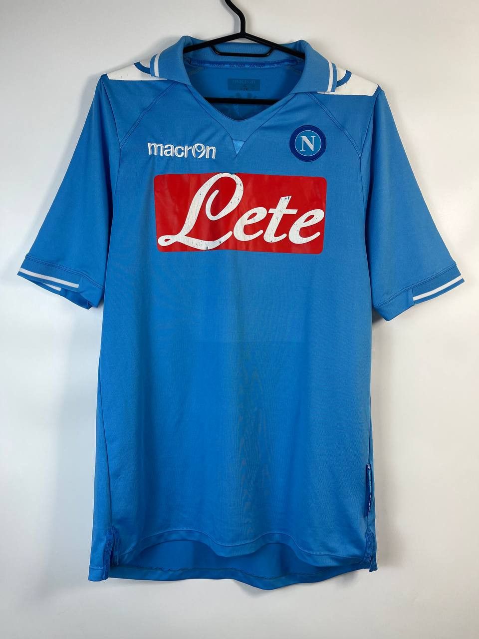 Macron NAPOLI 2012 2013 HOME SHIRT MACRON LETE JERSEY #87 SIZE M Size US M / EU 48-50 / 2 - 1 Thumbnail