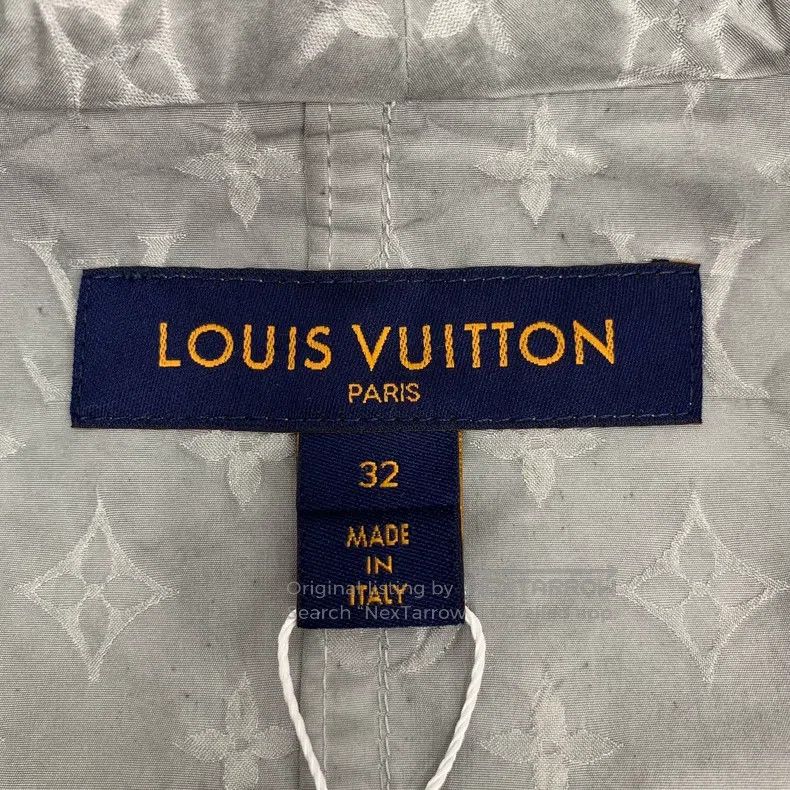 Louis Vuitton Louis Vuitton Grey old logo jacquard full print mulberry s Size 4XL / US 24-26 - 5 Thumbnail
