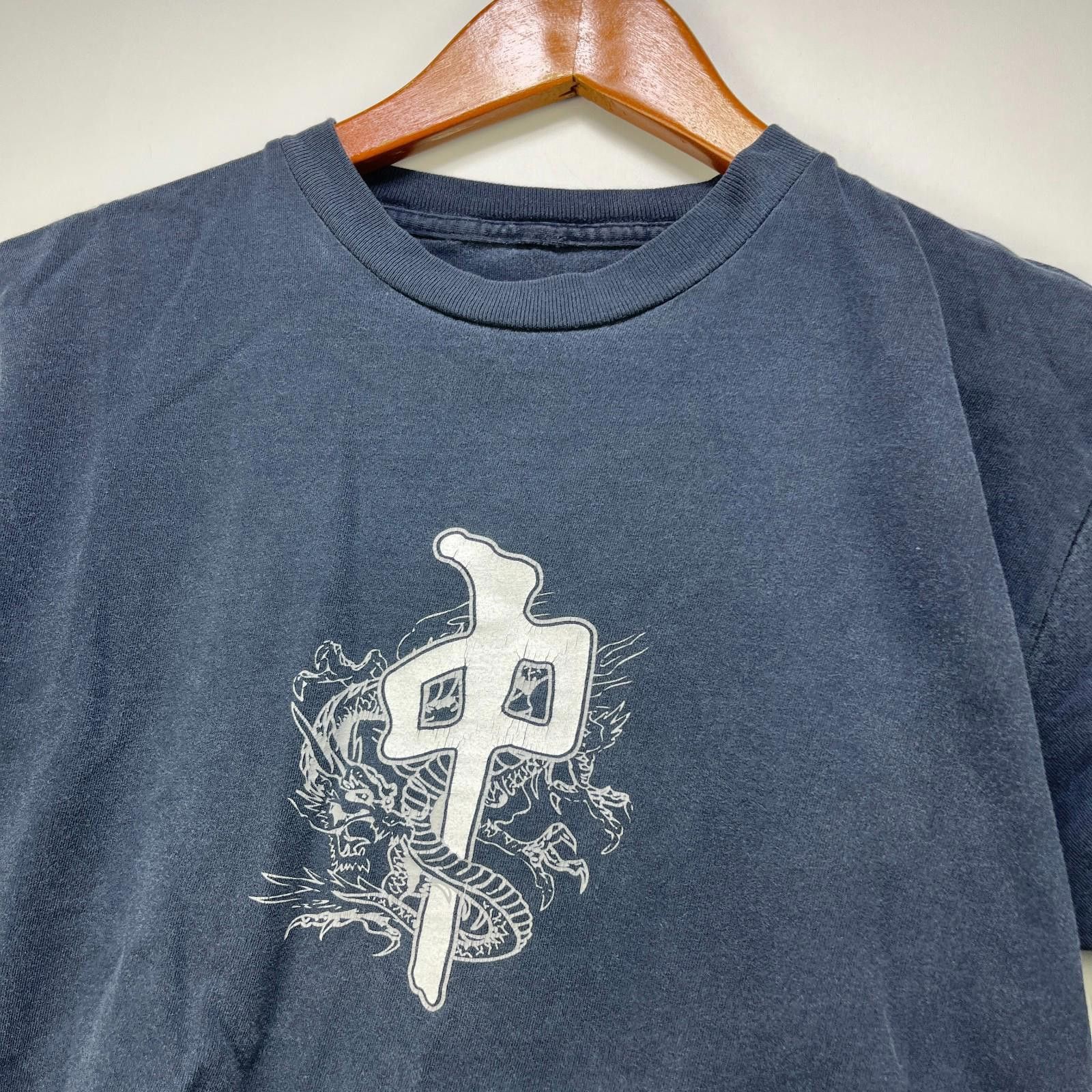 Dragonfly Vintage Y2K Red Dragon Sunfaded Skateboard T Shirt XS Size US XS / EU 42 / 0 - 3 Thumbnail