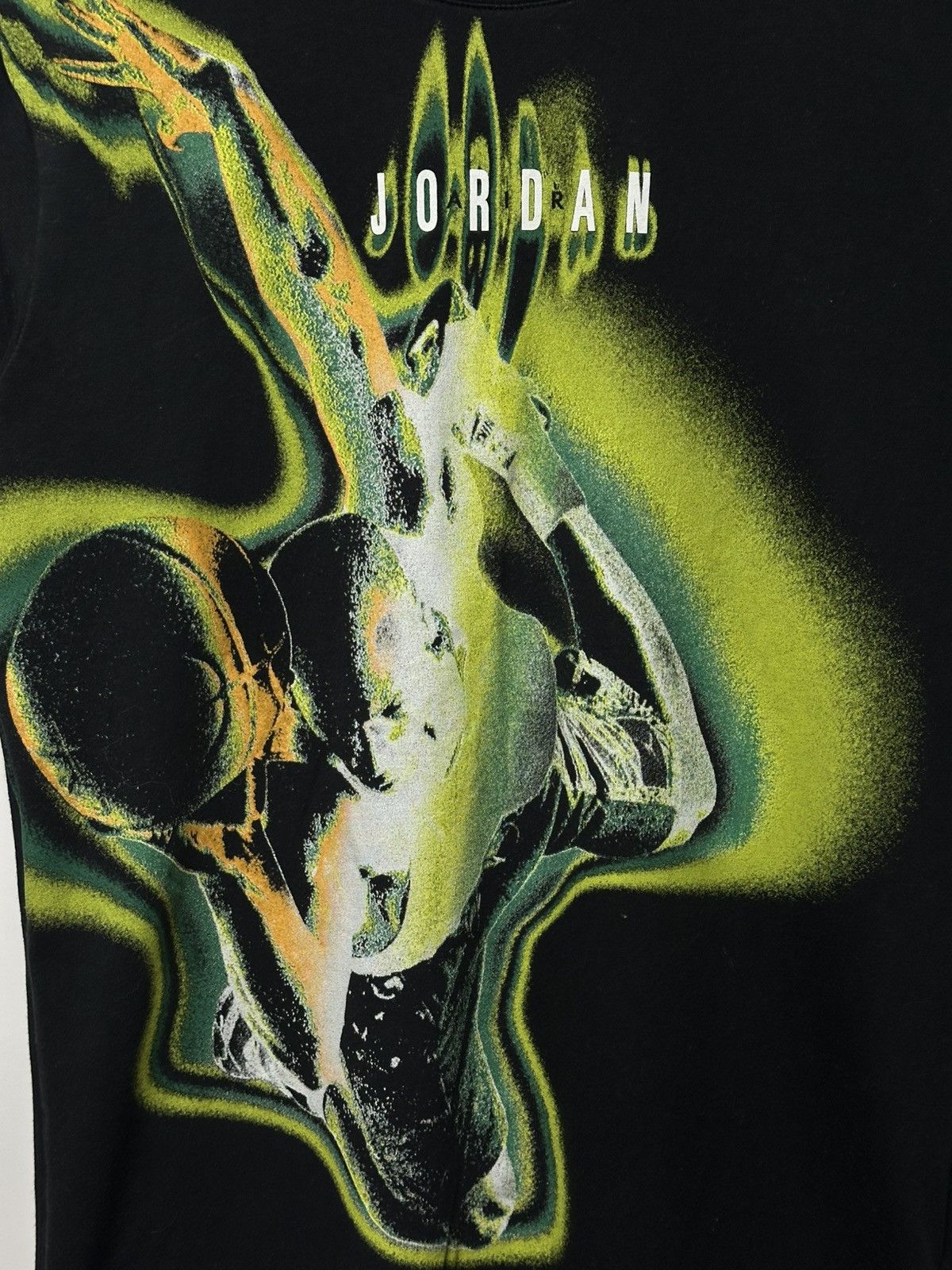 Jordan Brand Jordan Rare T-shirts Japan Style Streetwear Vintage Size US S / EU 44-46 / 1 - 3 Thumbnail