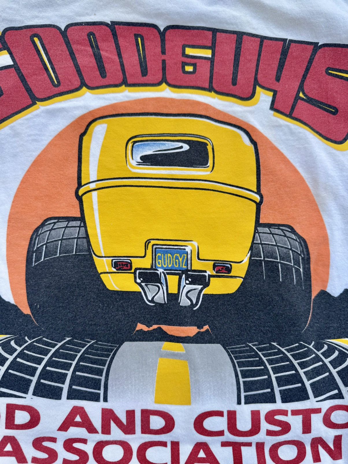 NASCAR × Vintage 1997 Vintage Hot Rod Car Show 90’s Neon Racing T-Shirt Size US M / EU 48-50 / 2 - 5 Thumbnail