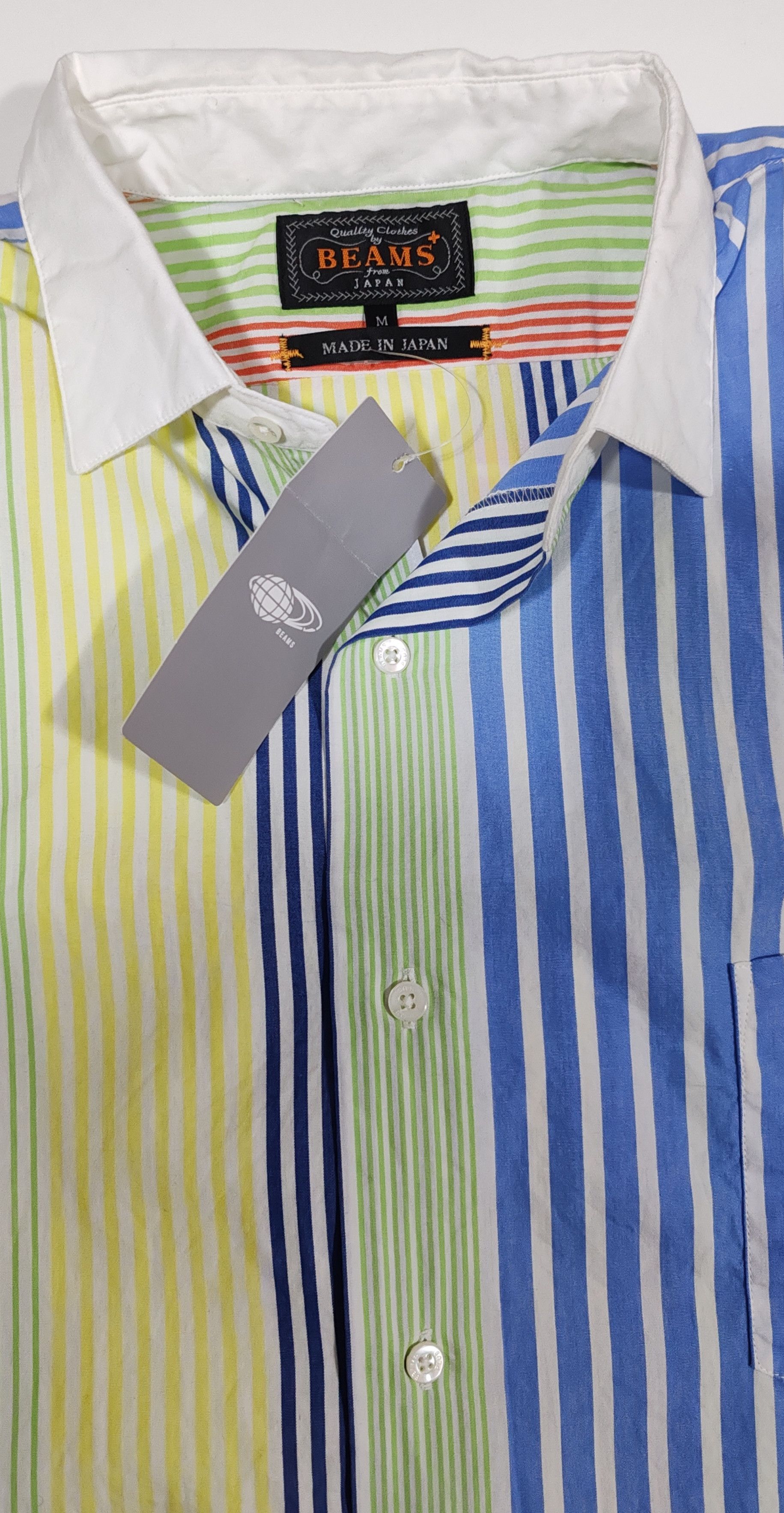 Beams Plus Chemise Reg. COLLAR. MA-BEAMSPLUS TG:M Size US M / EU 48-50 / 2 - 10 Thumbnail