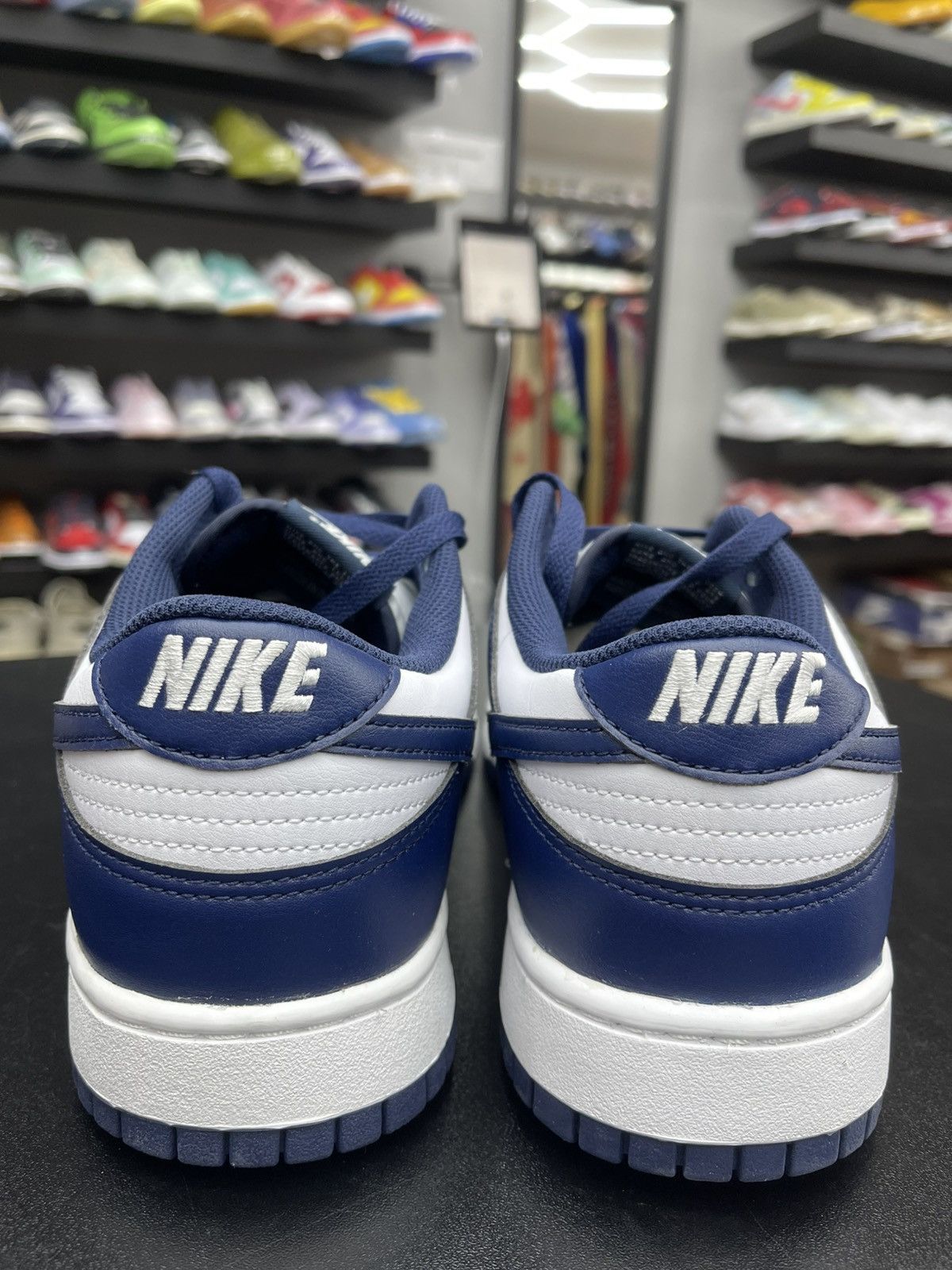 Nike Size 12 - Nike Dunk Low Midnight Navy Size US 12 / EU 45 - 2 Thumbnail
