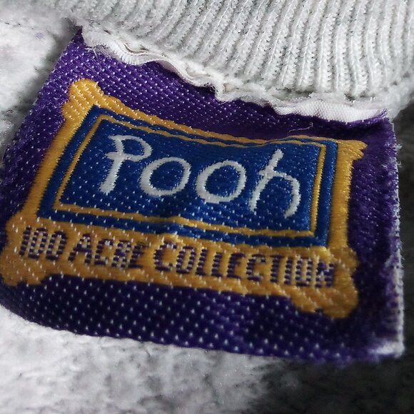 Disney Vintage Disney Winnie The Pooh Embroidered Sweatshirt Size US XL / EU 56 / 4 - 4 Thumbnail