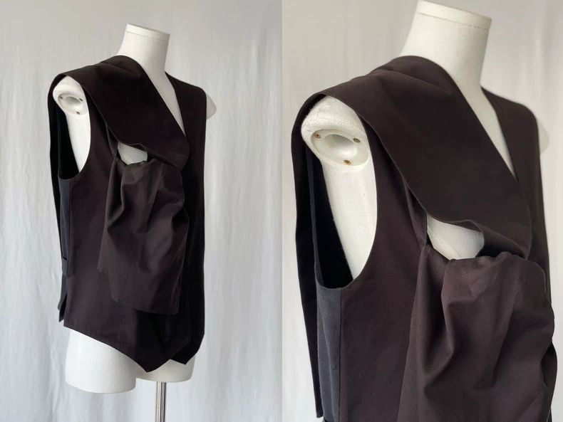 Yohji Yamamoto Yohji Yamamoto size 3 vest 2506-Nextarrow Size M / US 6-8 / IT 42-44 - 5 Thumbnail
