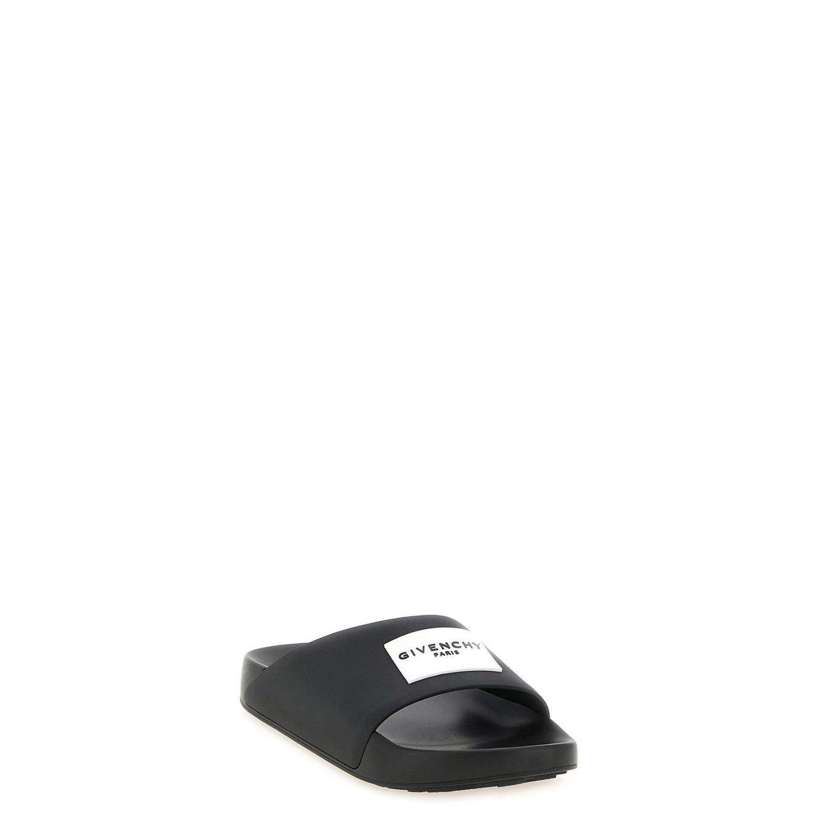 Givenchy GIVENCHY Black Rubber Slides New & Authentic (Women's size:9 Size US 9 / IT 39 - 2 Thumbnail