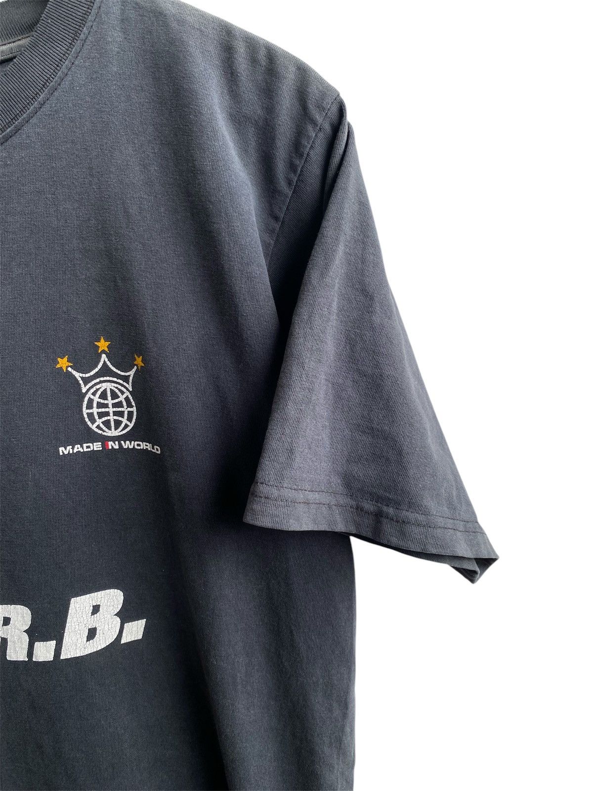 F.C.R.B × Sophnet. × Vintage Vintage Distressed Sophnet FCRB Made In World tee Size US M / EU 48-50 / 2 - 5 Thumbnail