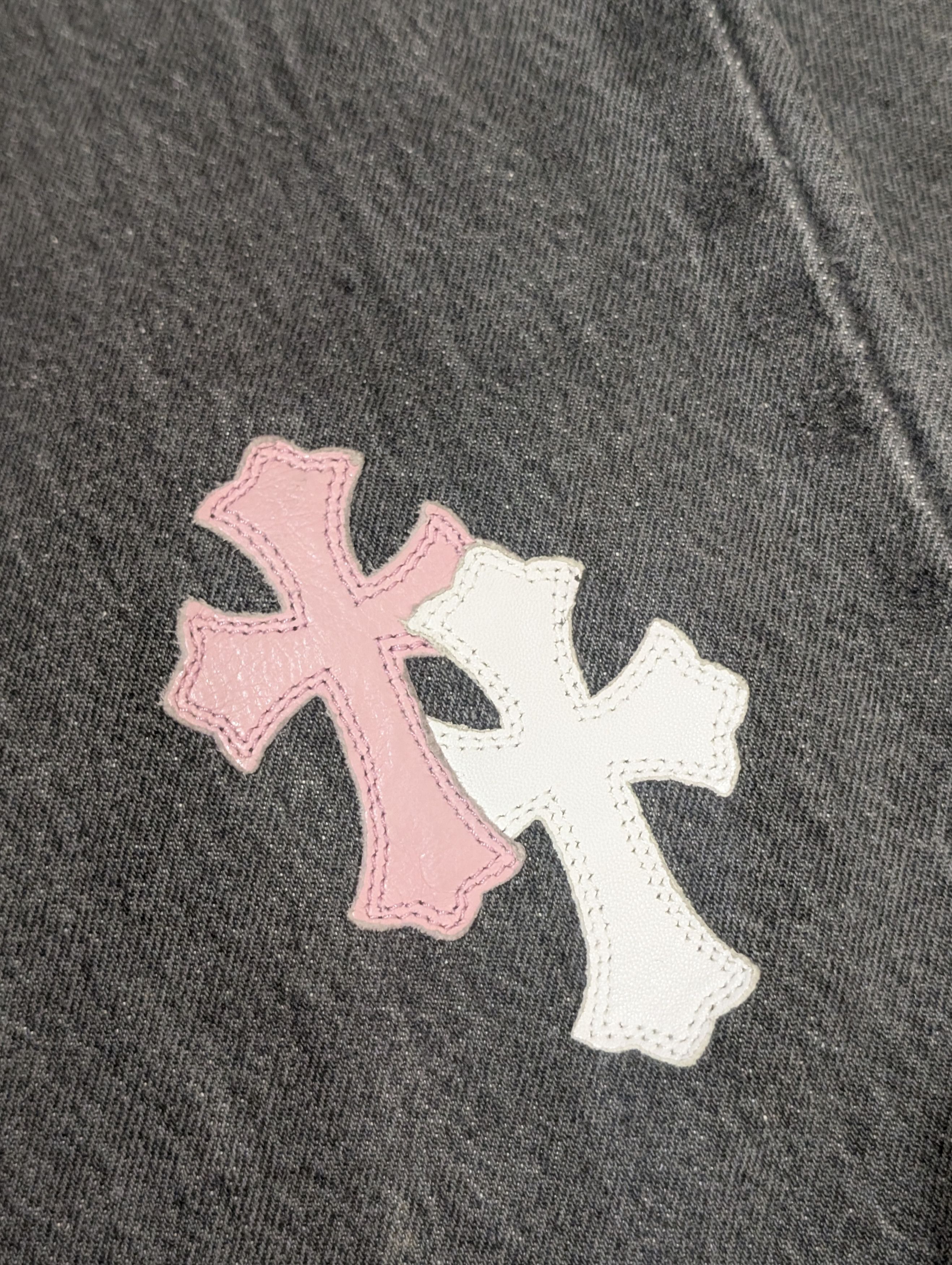 Chrome Hearts 1/1 Cross Patch Levi's 501 Jeans Size US 34 / EU 50 - 14 Thumbnail