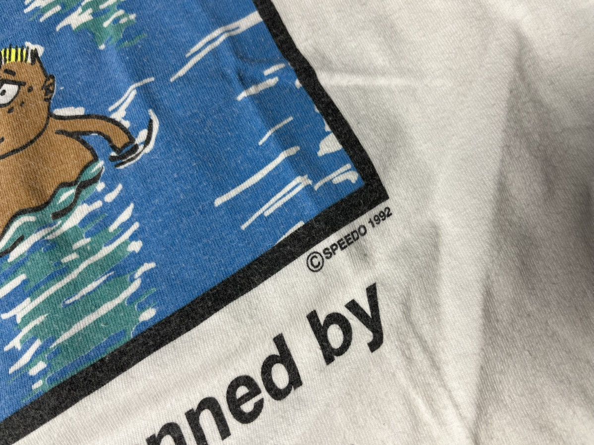 Speedo Vintage Speedo Volleyball Pool Humor tshirt 1992 Size US M / EU 48-50 / 2 - 4 Thumbnail