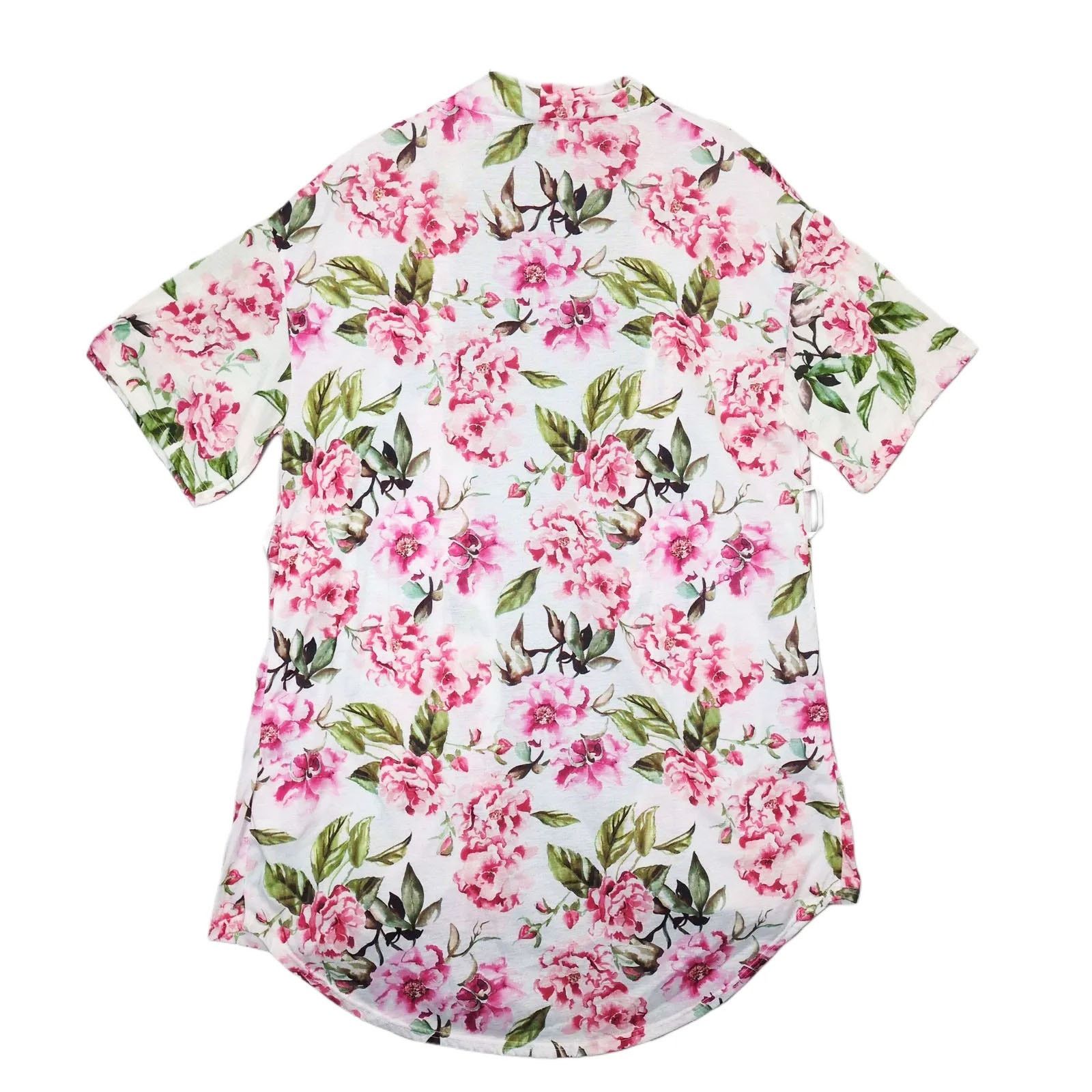 Show Me Your MuMu Show Me Your Mumu Kimono Robe One Size Floral Rose Print Size ONE SIZE - 3 Thumbnail