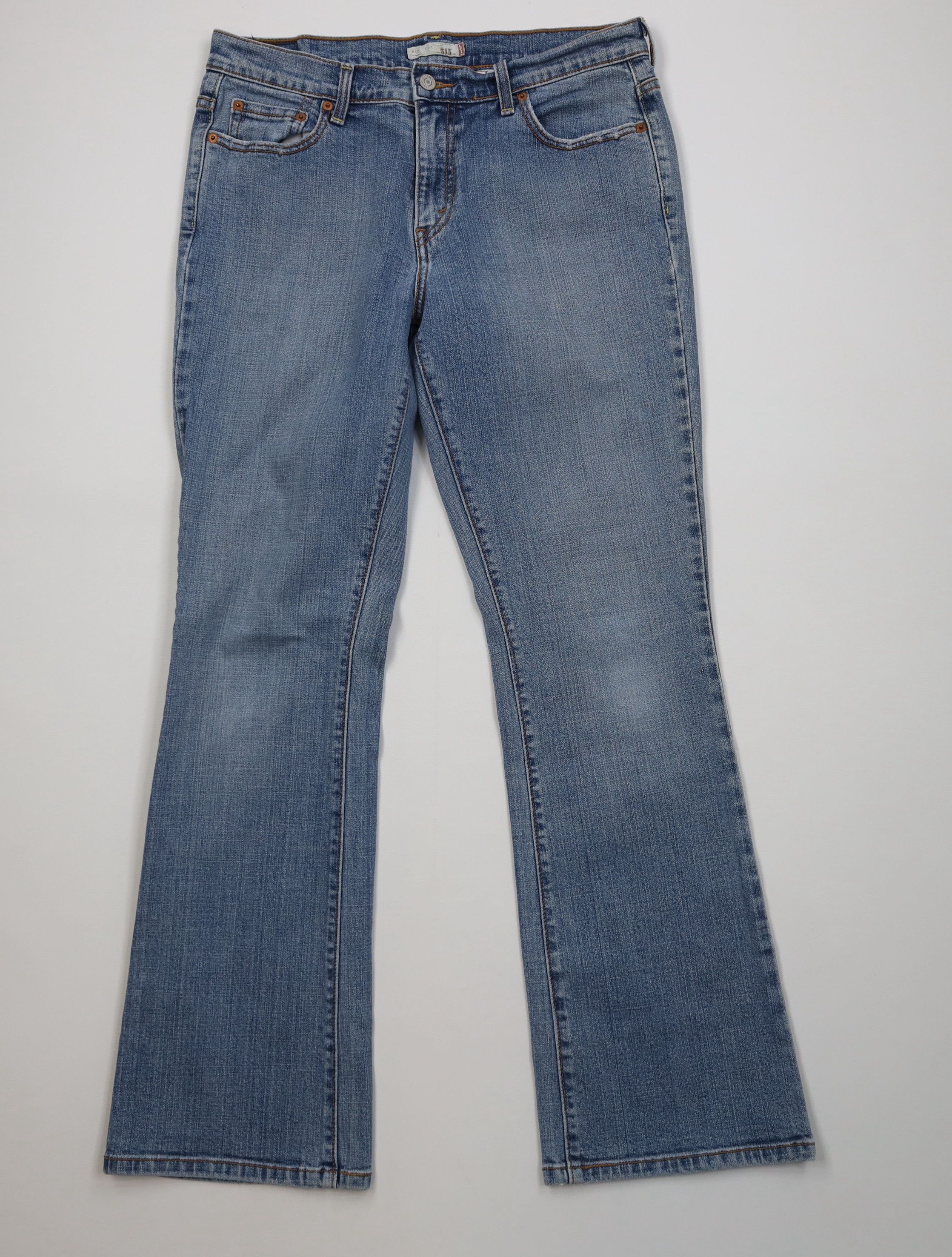 Levi's Vintage Y2K Levis 515 Babydoll Flared Boot Cut Denim Jeans Size 34" / US 12 / IT 48 - 1 Thumbnail
