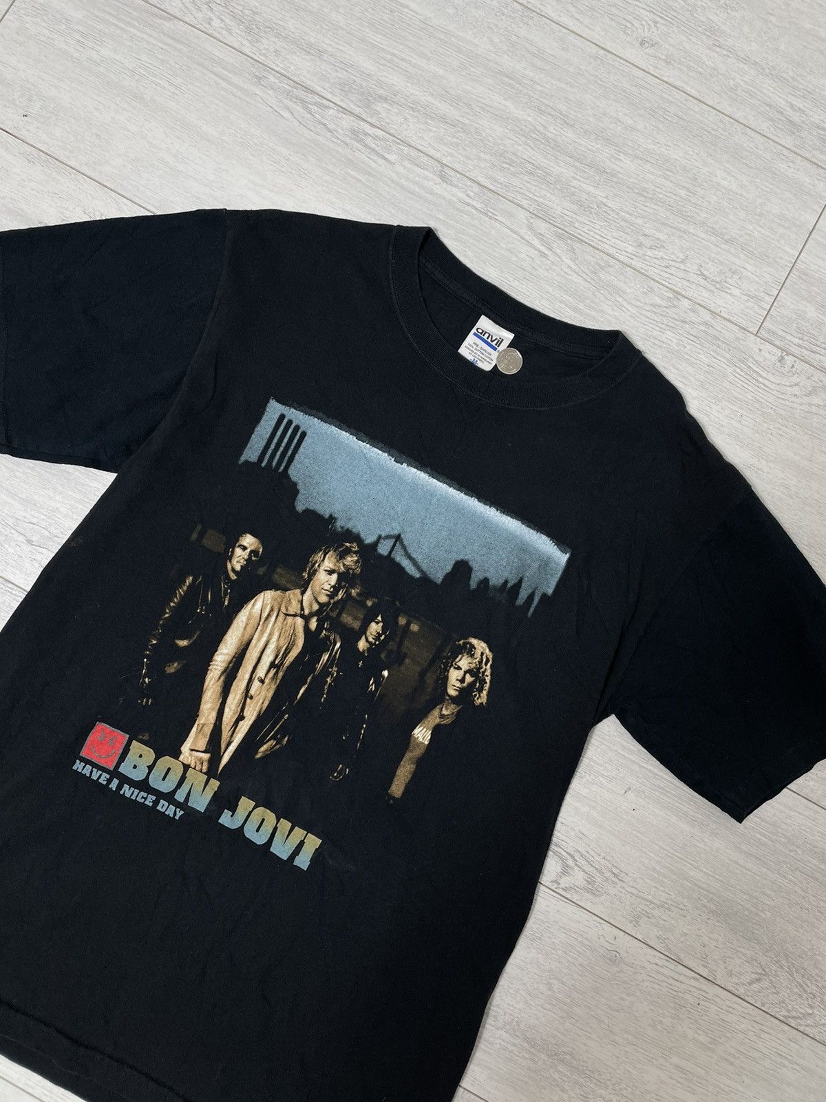 Band Tees × Bon Jovi × Vintage Vintage Bon Jovi 2005 Tour North America Size US M / EU 48-50 / 2 - 4 Thumbnail