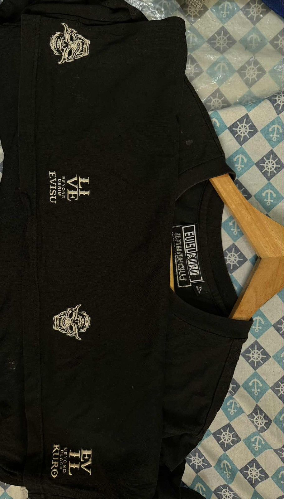 Evisu Evisu Kuro Size US M / EU 48-50 / 2 - 8 Thumbnail