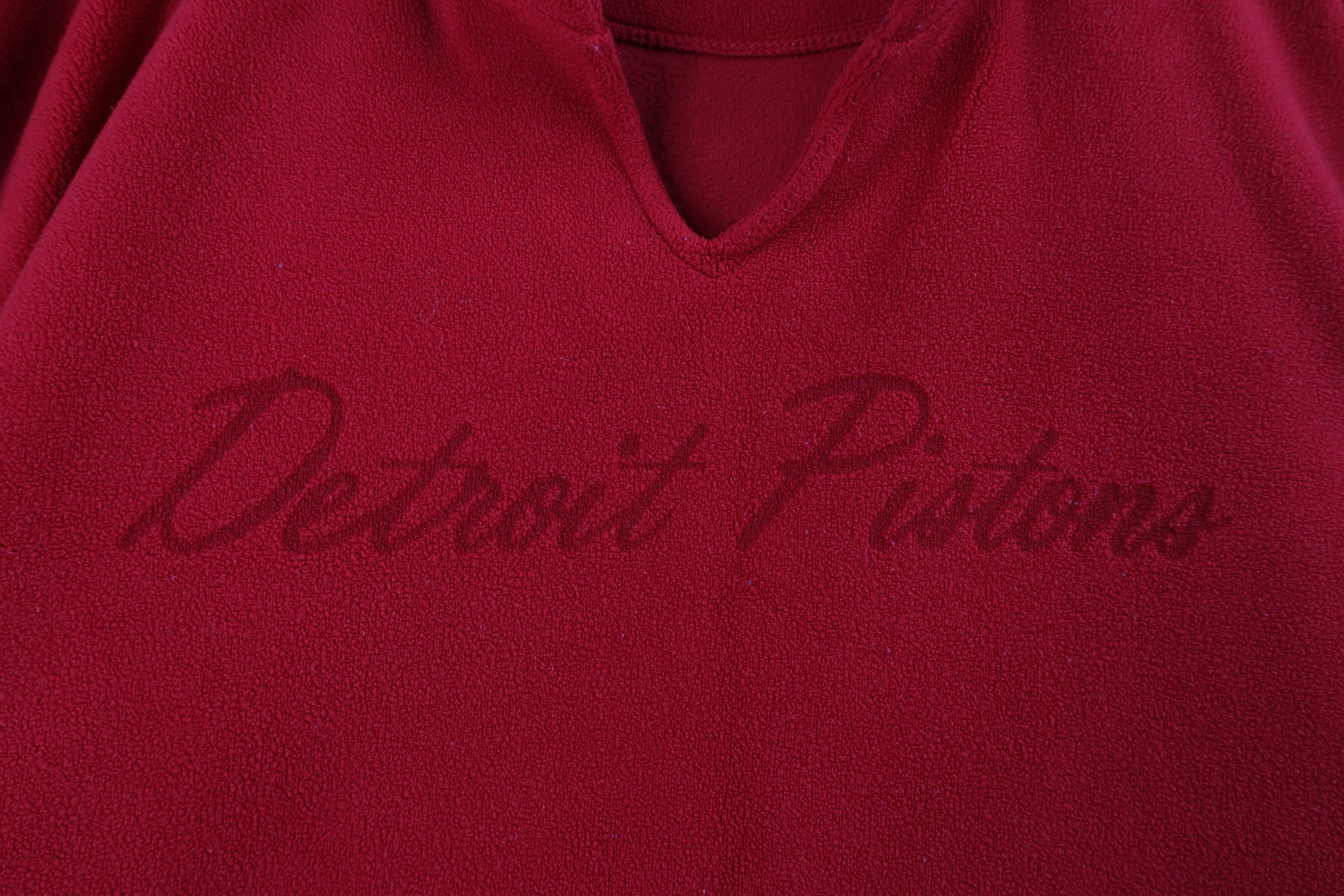 Vintage Vintage 90s Script Detroit Pistons Basketball Fleece Sweater Size XL / US 12-14 / IT 48-50 - 4 Thumbnail
