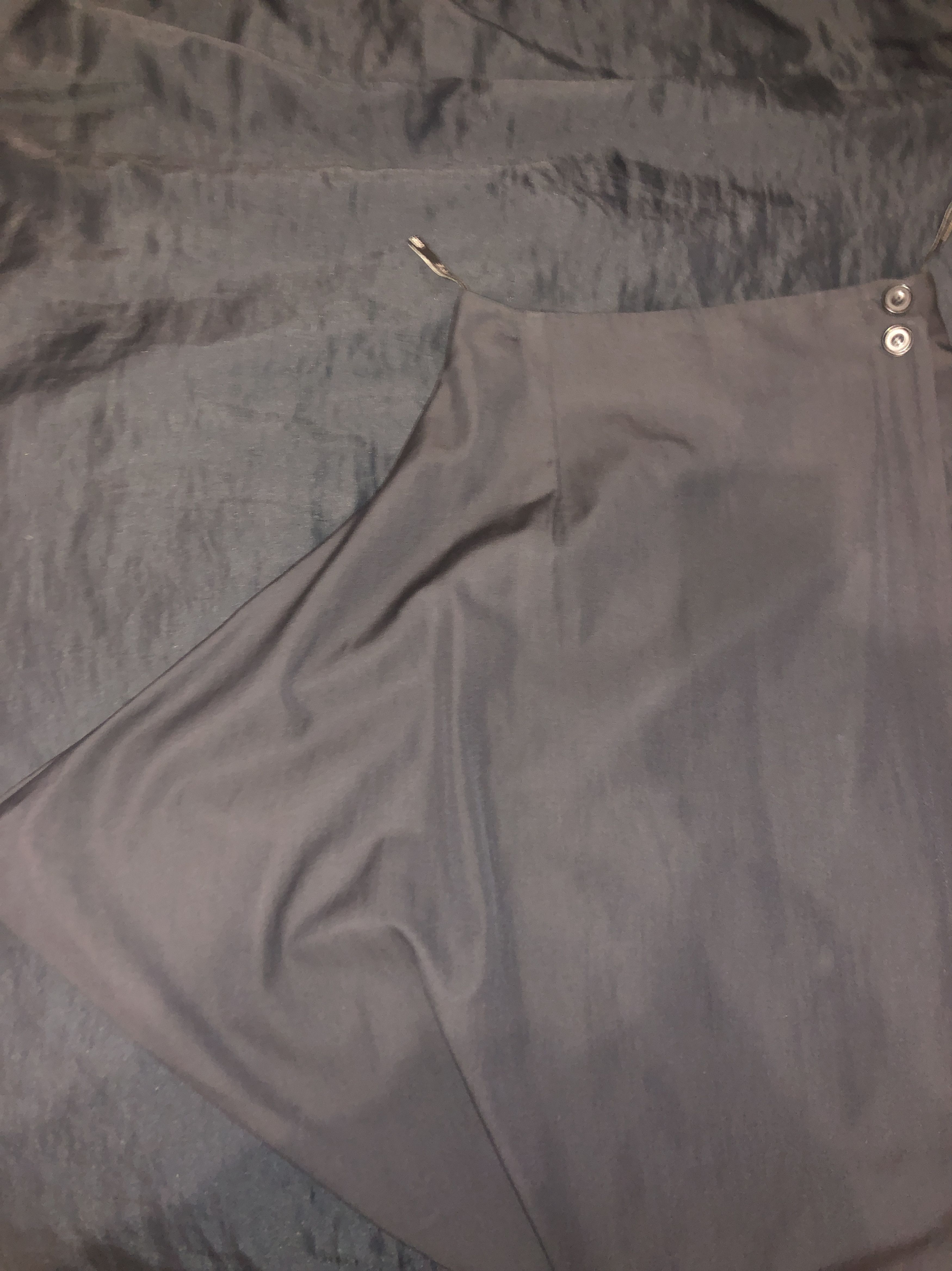 John Galliano 1987 Overlapped Wrap Skirt Size 28" / US 6 / IT 42 - 11 Thumbnail