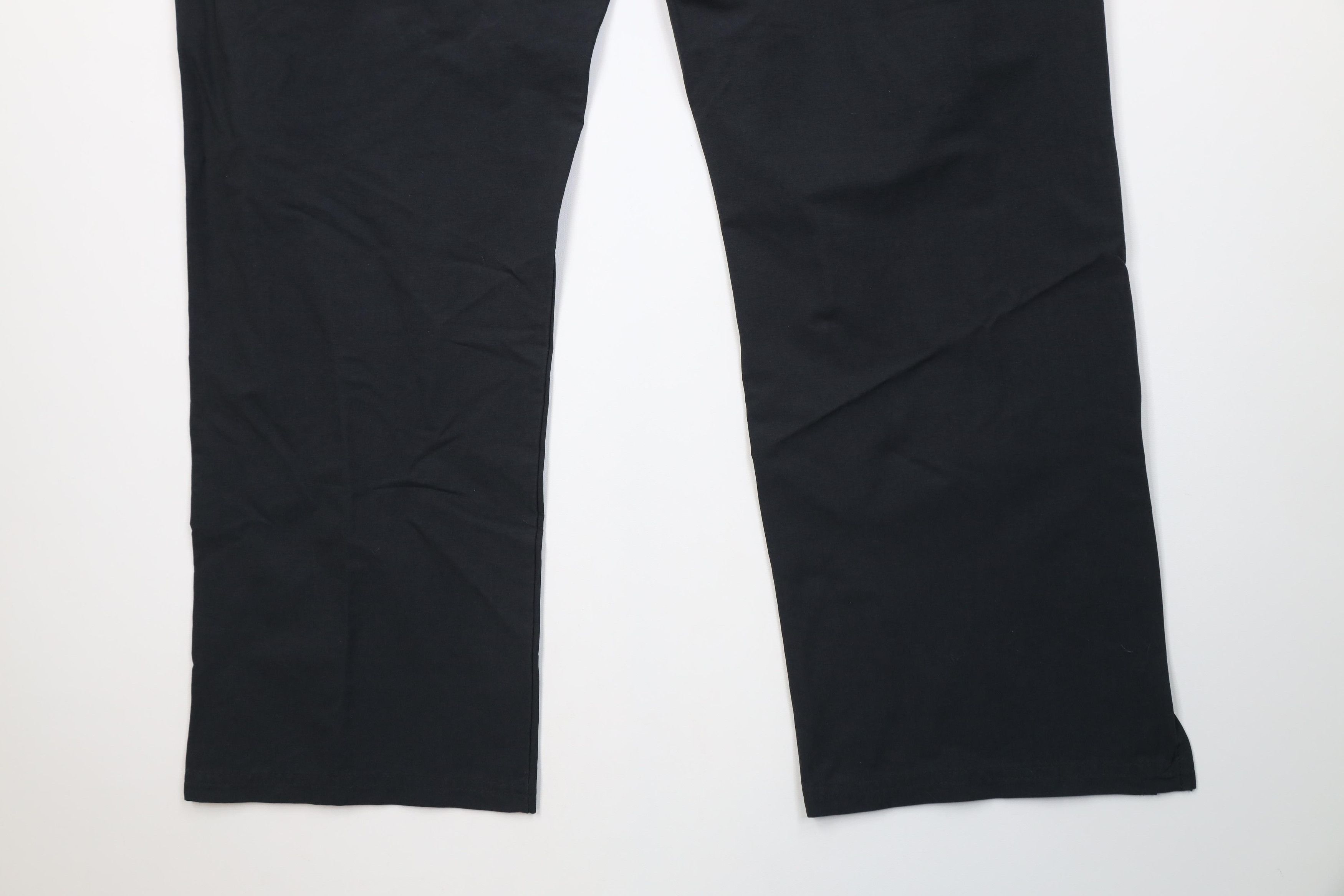 Oakley Vintage Y2K Oakley Stretch O Logo Wide Leg Chino Pants Black Size US 40 / EU 56 - 13 Thumbnail