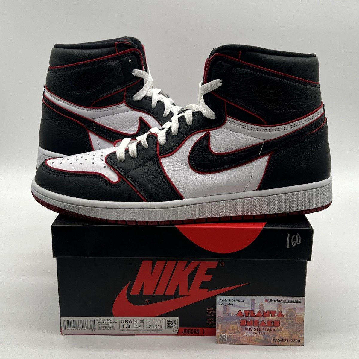 Jordan Brand Air Jordan 1 high bloodline Size US 13 / EU 46 - 1 Thumbnail