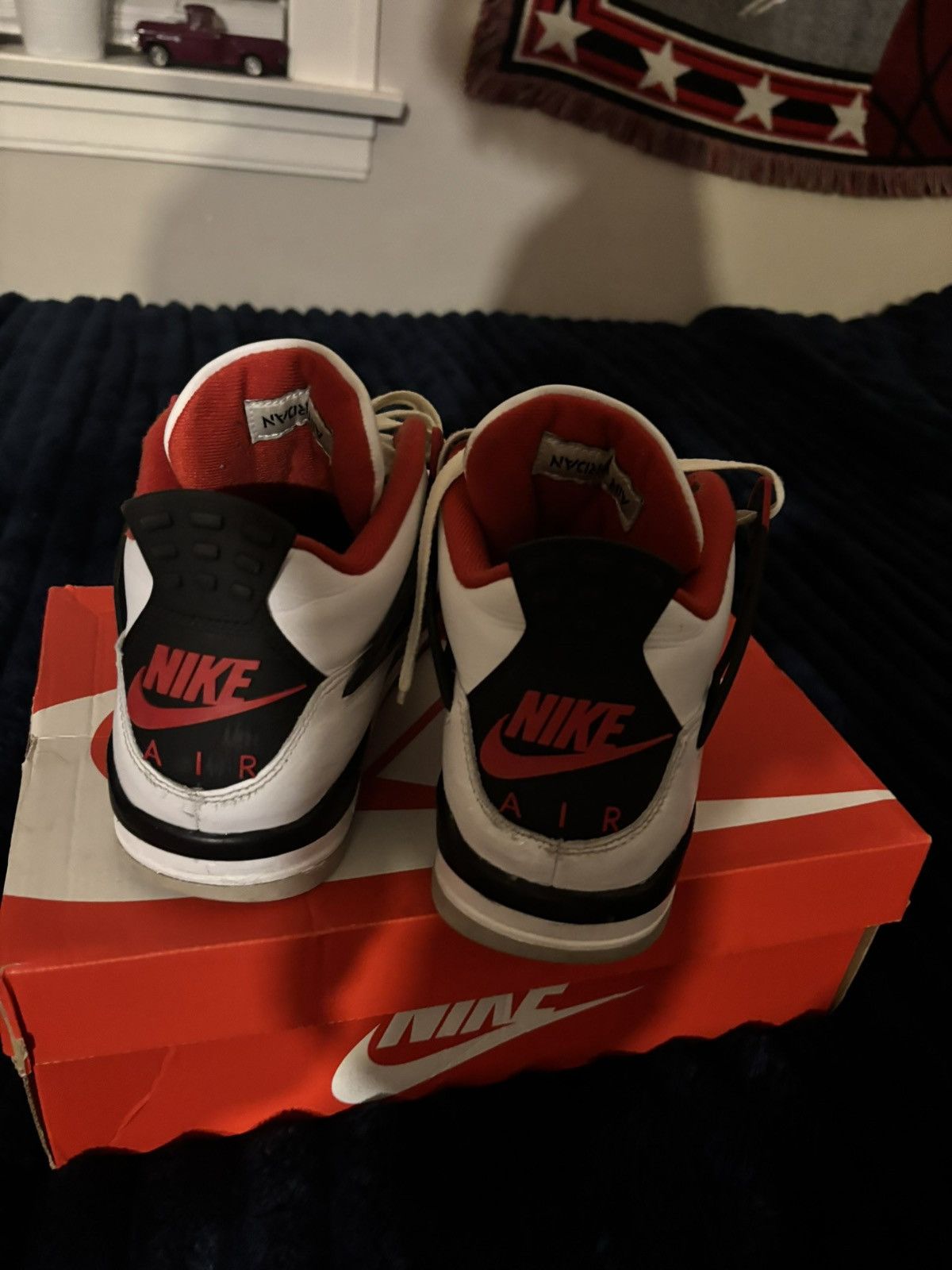 Jordan Brand Air jordan 4 fire red mens size 10 Size US 10 / EU 43 - 5 Thumbnail