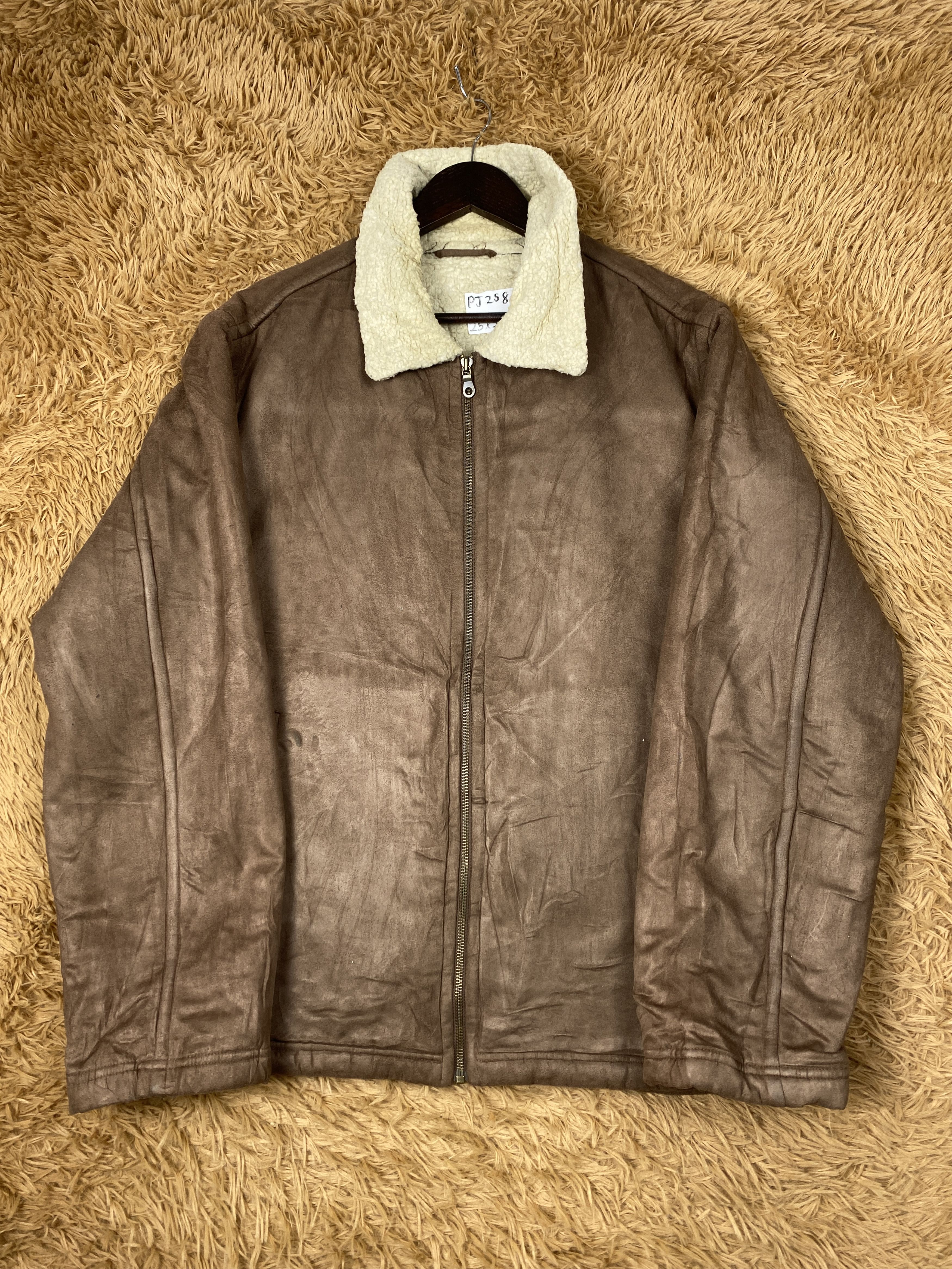 Uniqlo Vintage Uniqlo Fleece Lining Jacket PJ2589 Size US XL / EU 56 / 4 - 3 Thumbnail