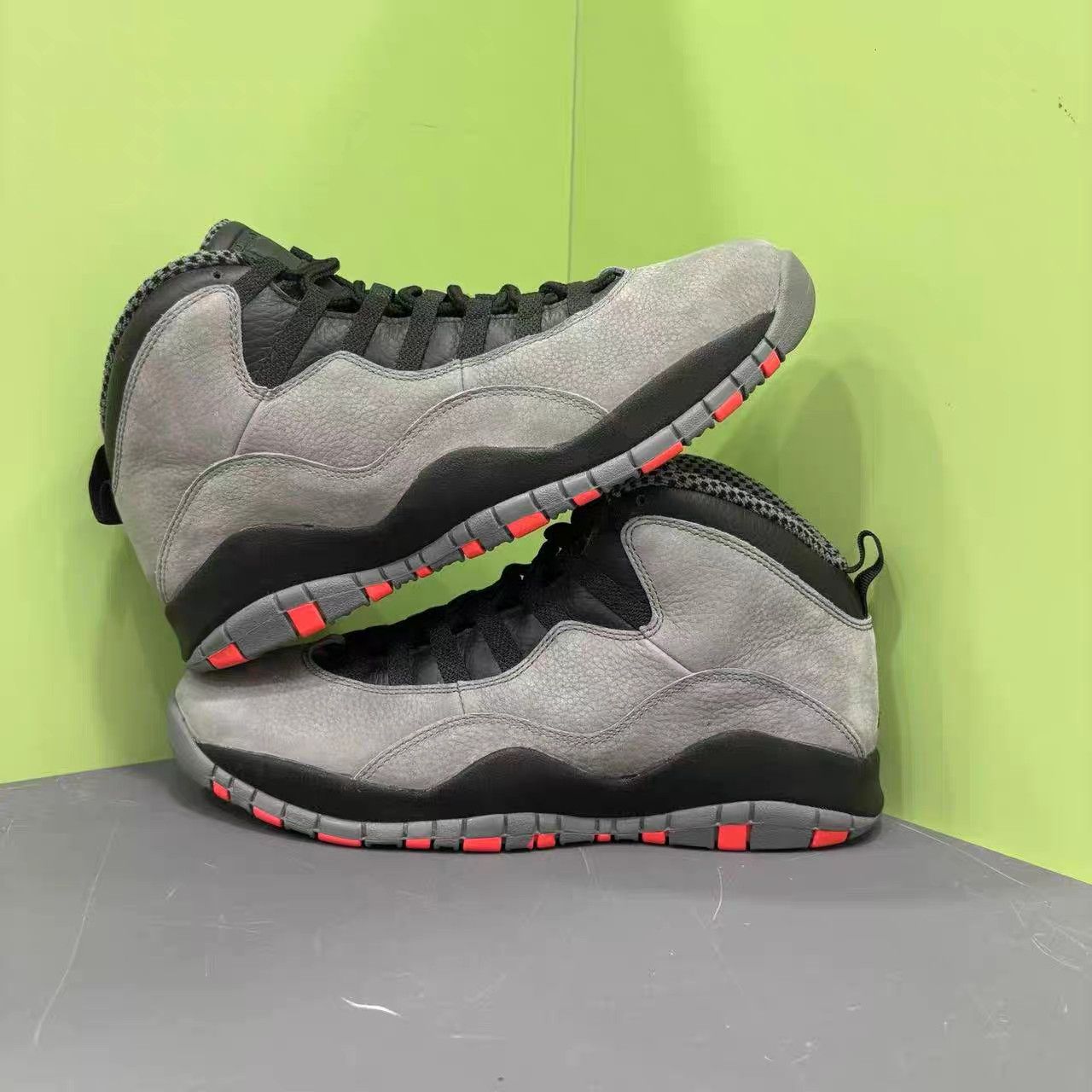 Jordan Brand Air Jordan 10 Cool Grey K15 Size US 11.5 / EU 44-45 - 3 Thumbnail