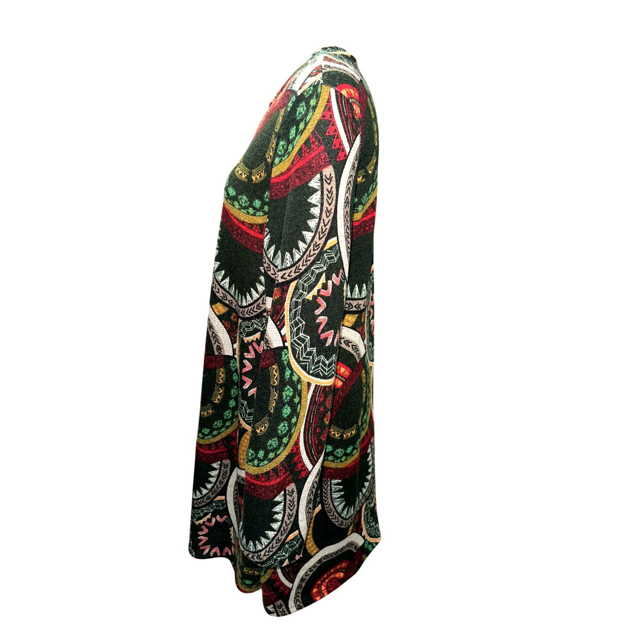 Other CCC Vintage Inspired Long Sleeve A Line Dress Pockets Bold G Size L / US 10 / IT 46 - 2 Thumbnail