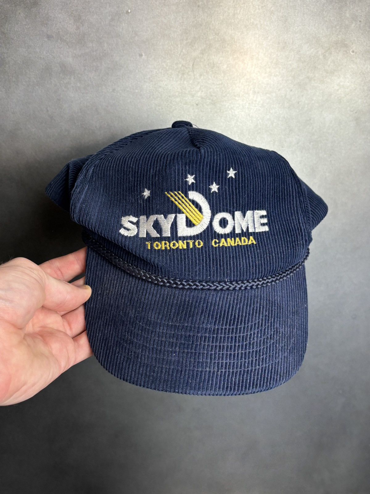 Vintage Sky Dome Rogers Center Toronto Vintage Corduroy Hat Baseball Size ONE SIZE - 2 Thumbnail