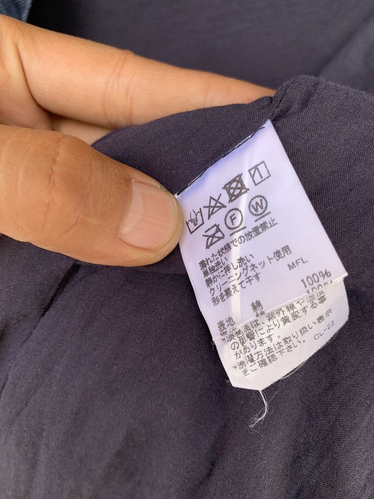 Issey Miyake × Japanese Brand Vintage Issey Miyake Indigo Long Jacket Size US M / EU 48-50 / 2 - 6 Thumbnail